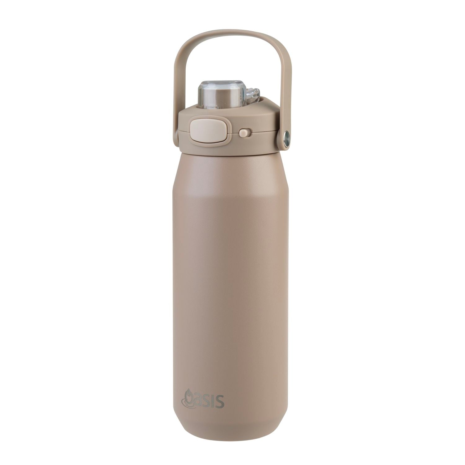 Oasis Ceramic S/S Triple Wall Capri Quick Release Drink Bottle Cap Only - Alabaster