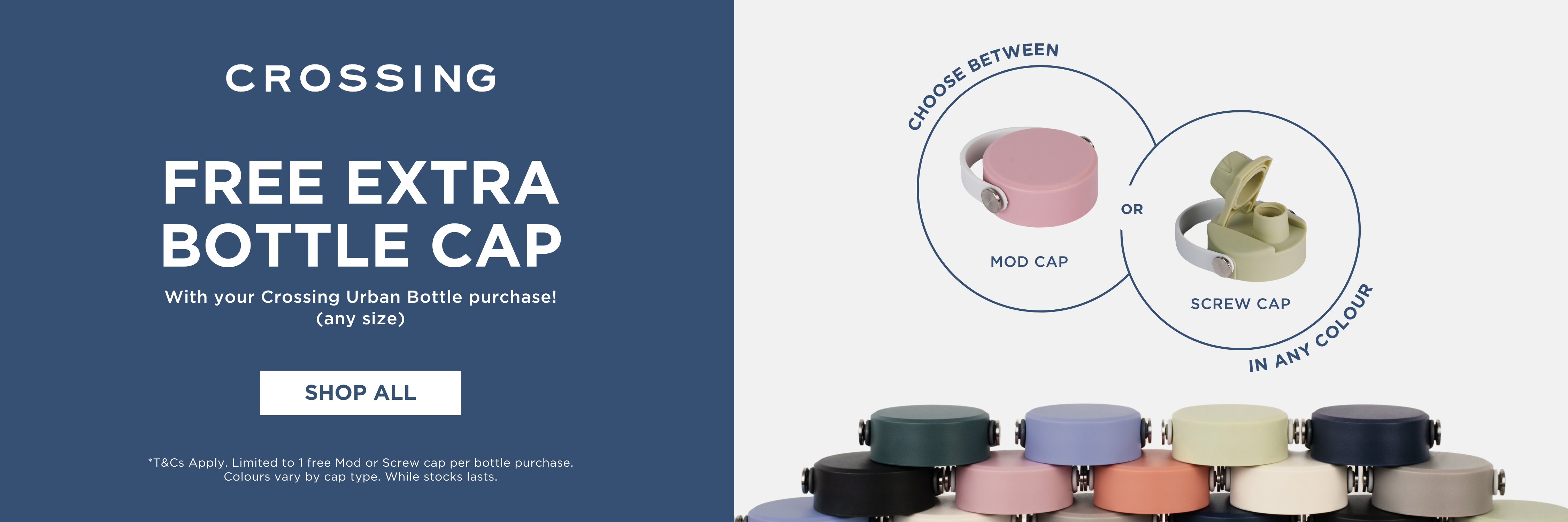 Water Bottles Banner