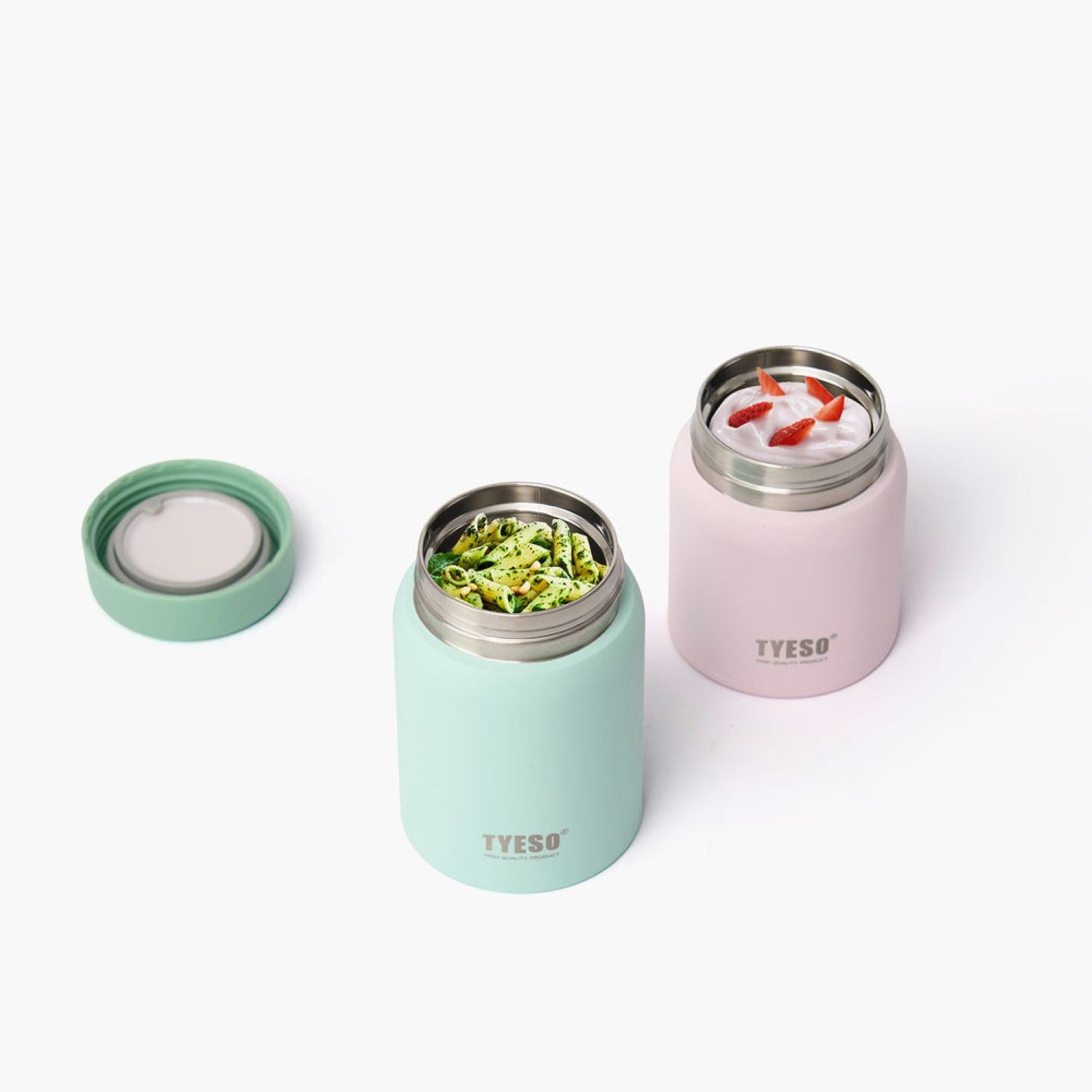Tyeso Mellow Wide Mouth Inner S/S 316 Vacuum Insulated Food Jar 280ML - White