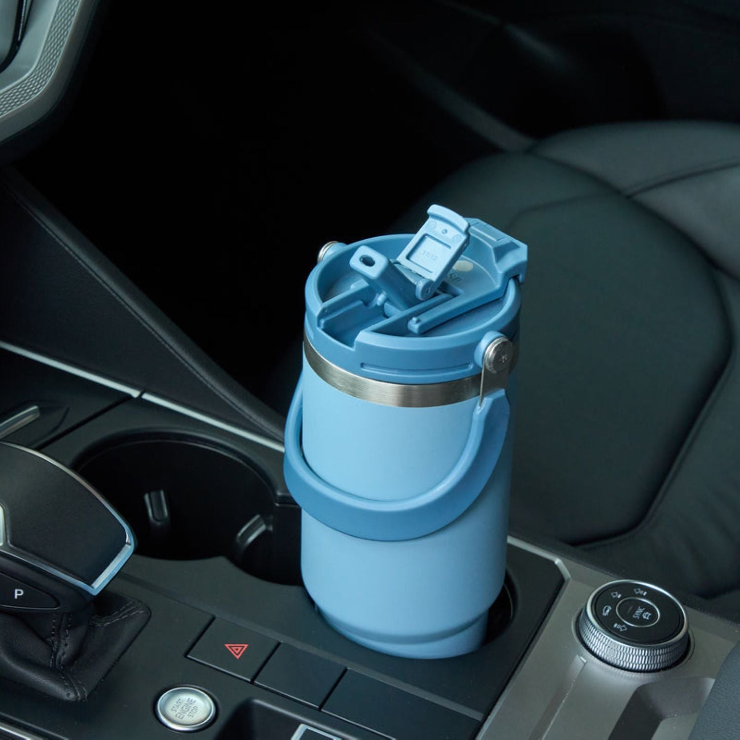 Tyeso Roam 2.0 Leakproof 2 In 1 Sip & Straw Lid S/S Vacuum Insulated Tumbler With Handle 1200ML
