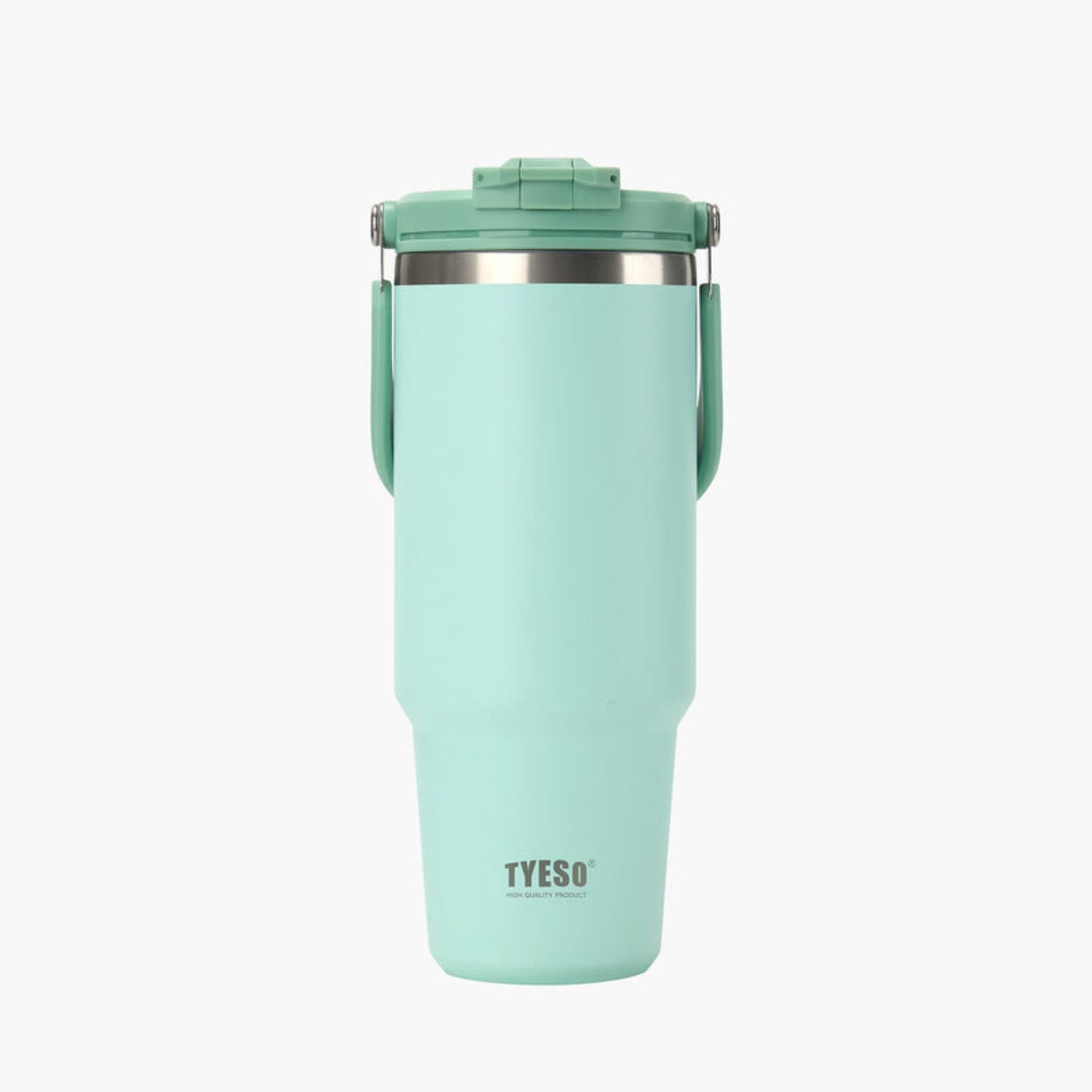 Tyeso Roam 2.0 Leakproof 2 In 1 Sip & Straw Lid S/S Vacuum Insulated Tumbler With Handle 1200ML