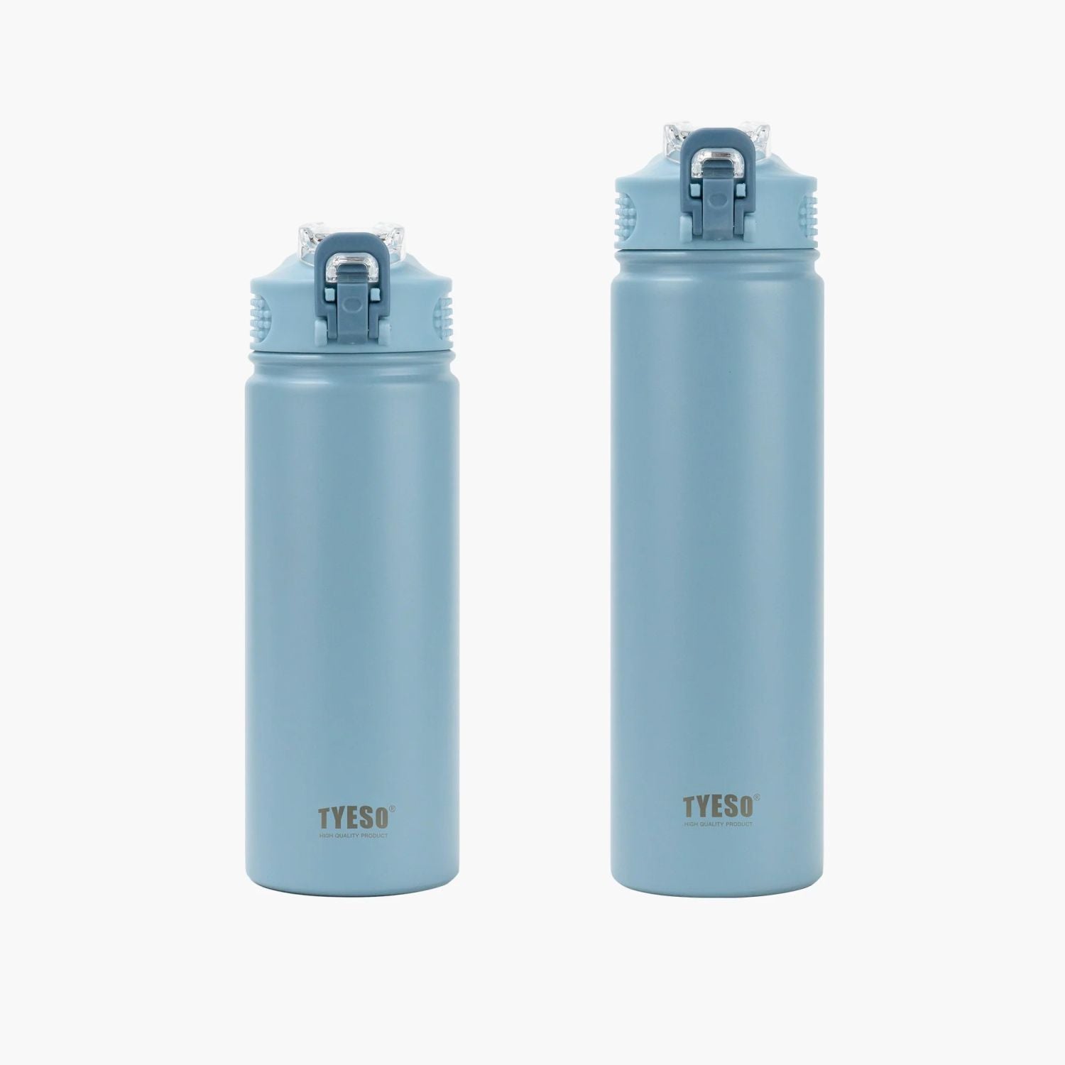 Tyeso Wander Lockable One Press Straw Flip Lid S/S Vacuum Insulated Bottle With Handle 750ml