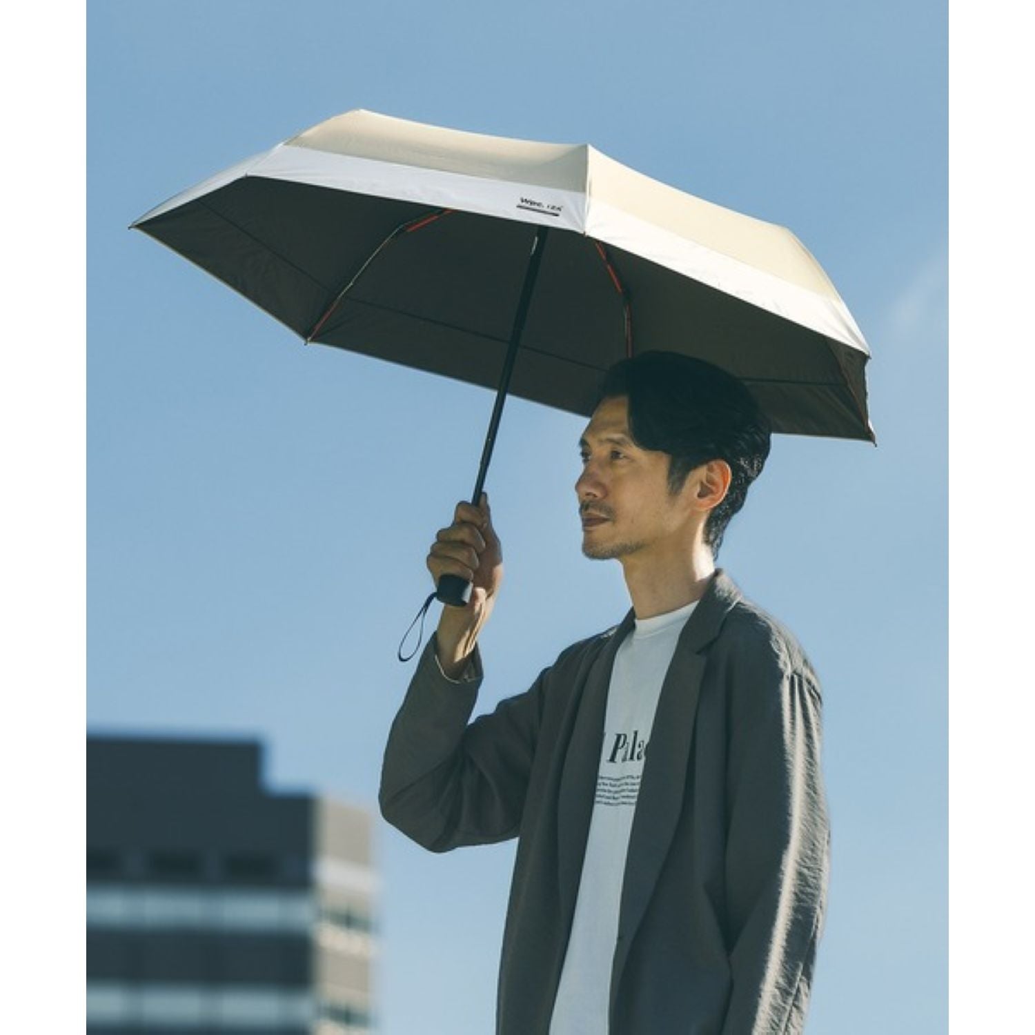 WPC IZA Wind Resistance (2025) UV Protection UPF 50+ Men's Umbrella 55cm