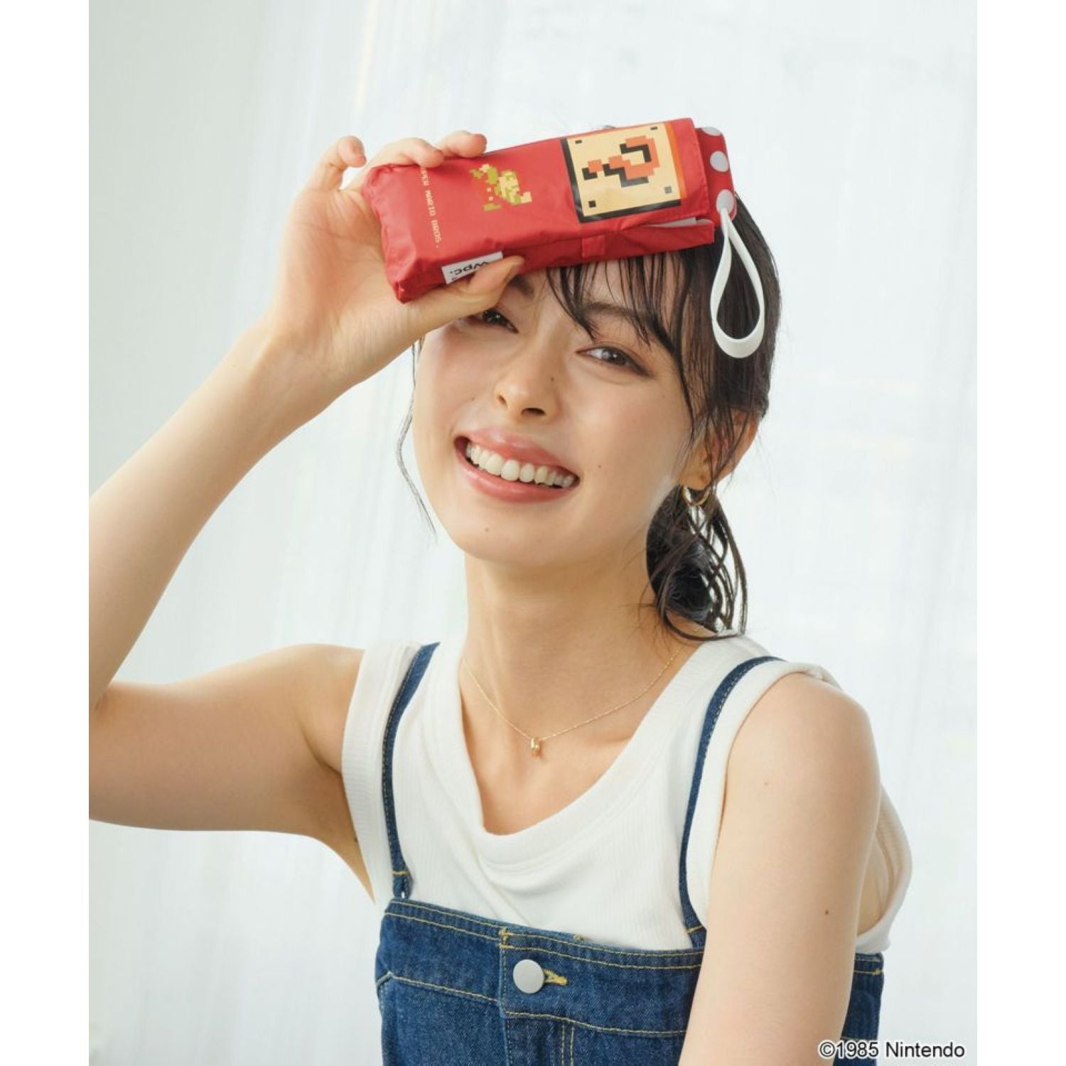 WPC X Super Mario Bros Mini UV Protection UPF 50+ Umbrella 47cm