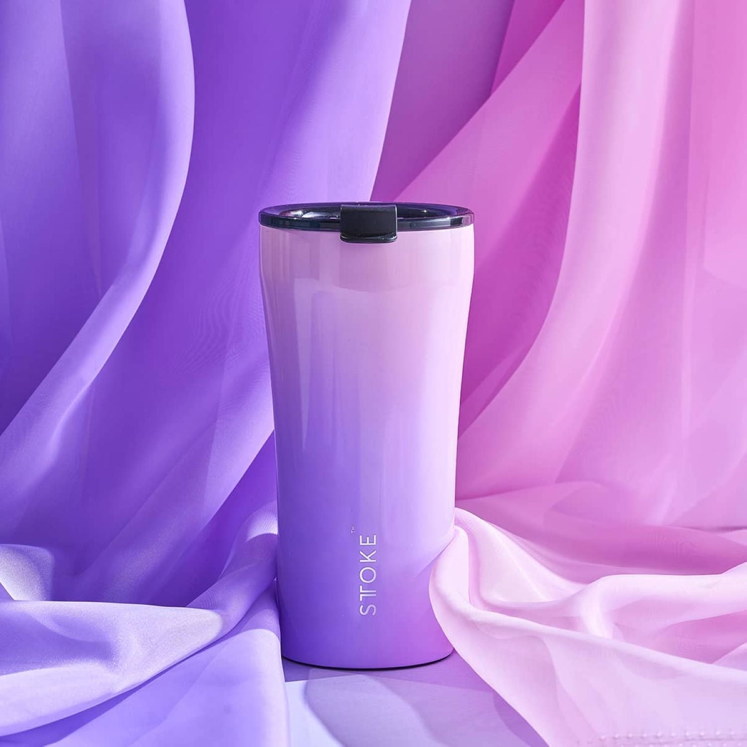 Sttoke Flow Leakproof Ceramic Insulated Cup 12oz