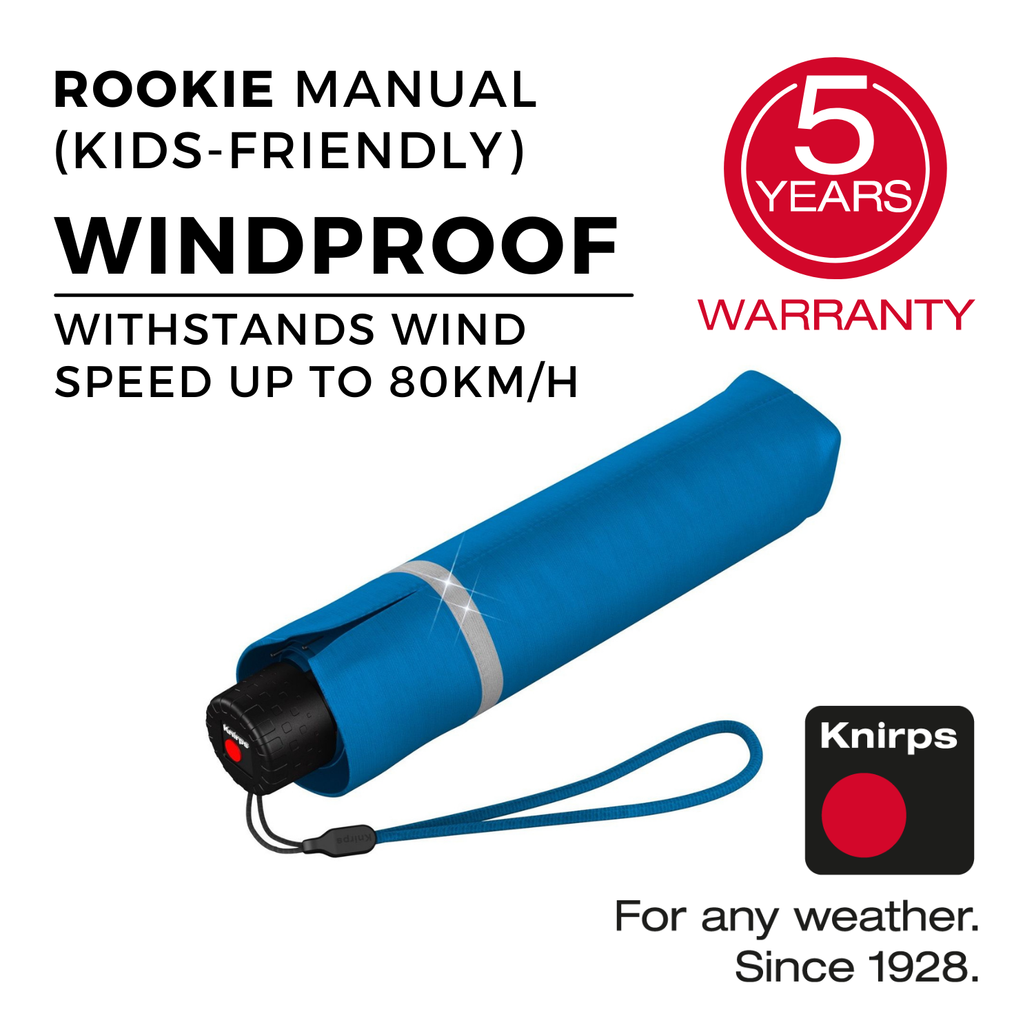 Knirps Rookie Manual Reflective Umbrella (SA)