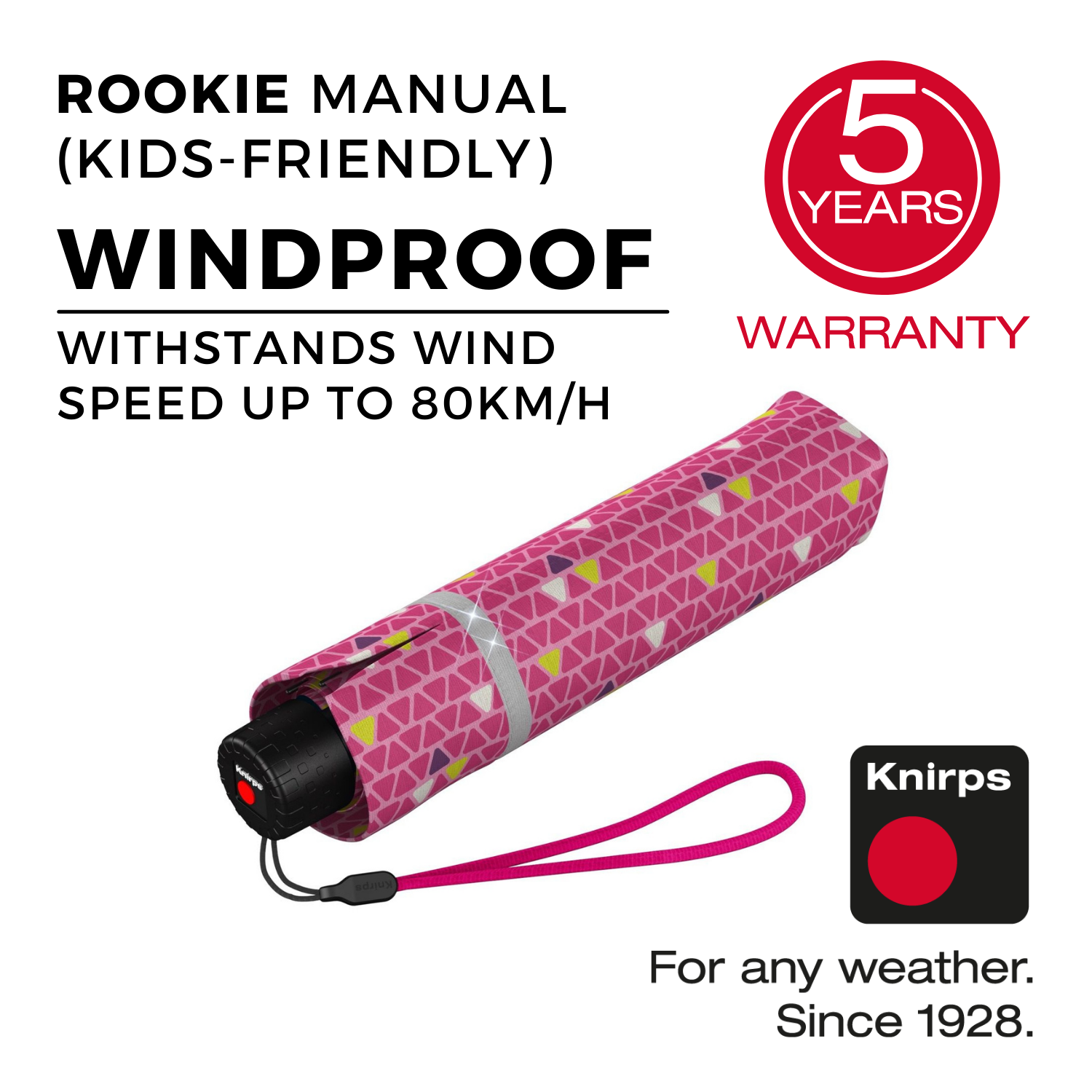 Knirps Rookie Manual Reflective Umbrella (SA)