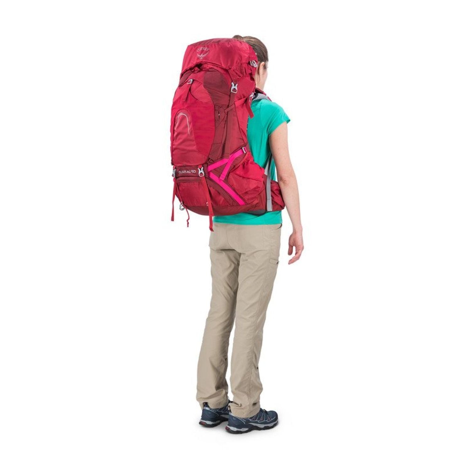 Osprey Aura AG 50 Backpack with Raincover - Small - Women's Backpacking