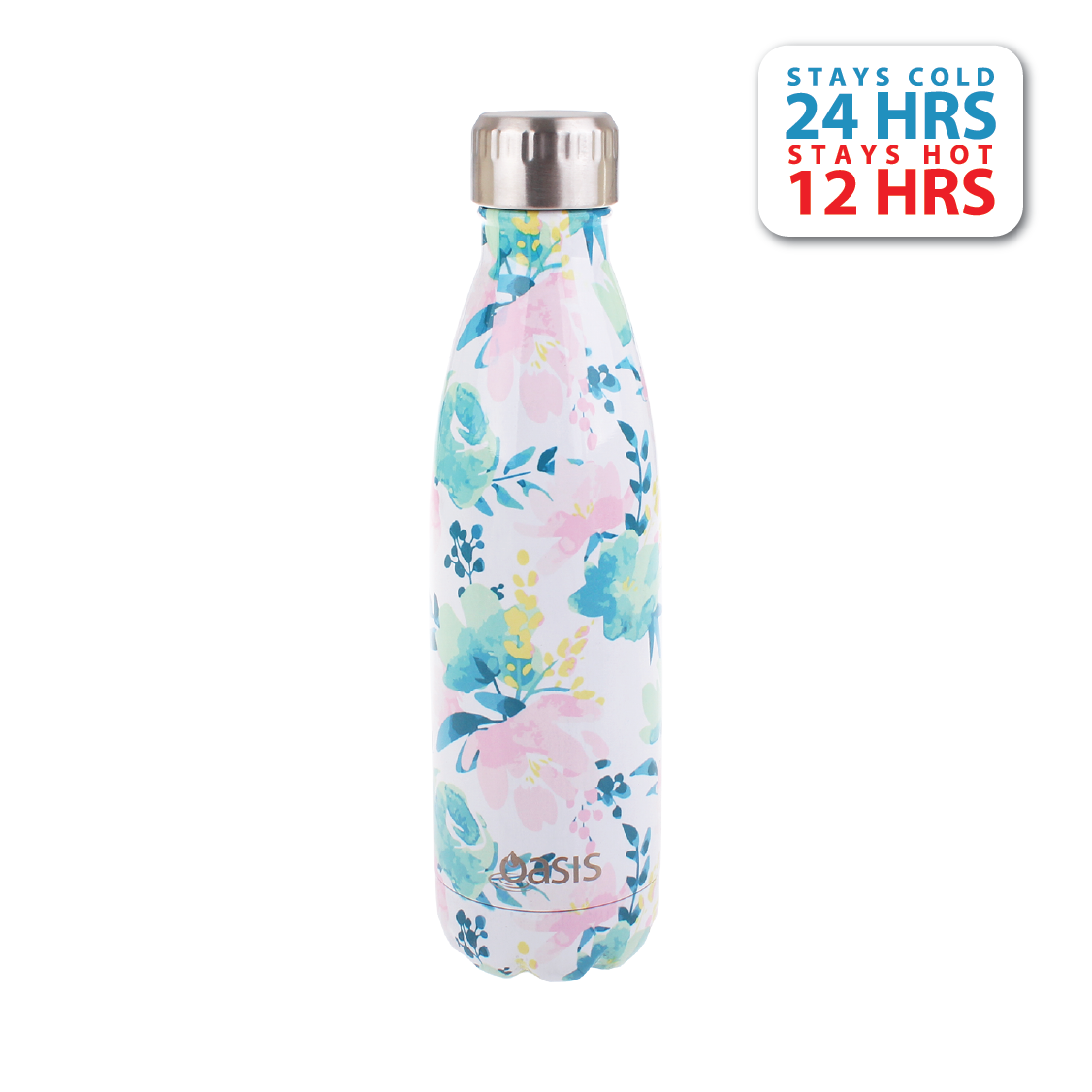 Oasis Stainless Steel Insulated Water Bottle 500ML (Printed)