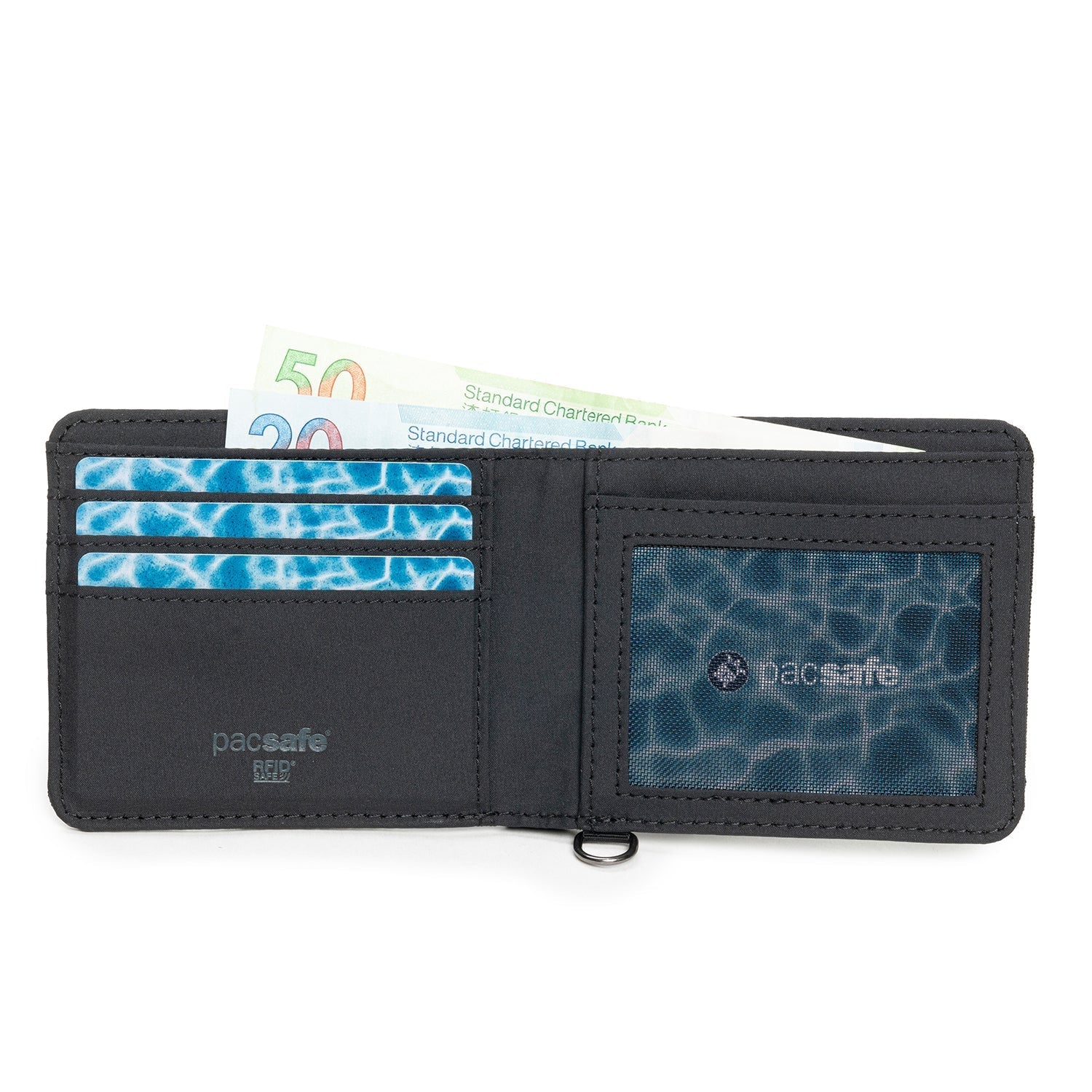 Pacsafe Rfidsafe RFID Blocking Bifold Wallet (SA)
