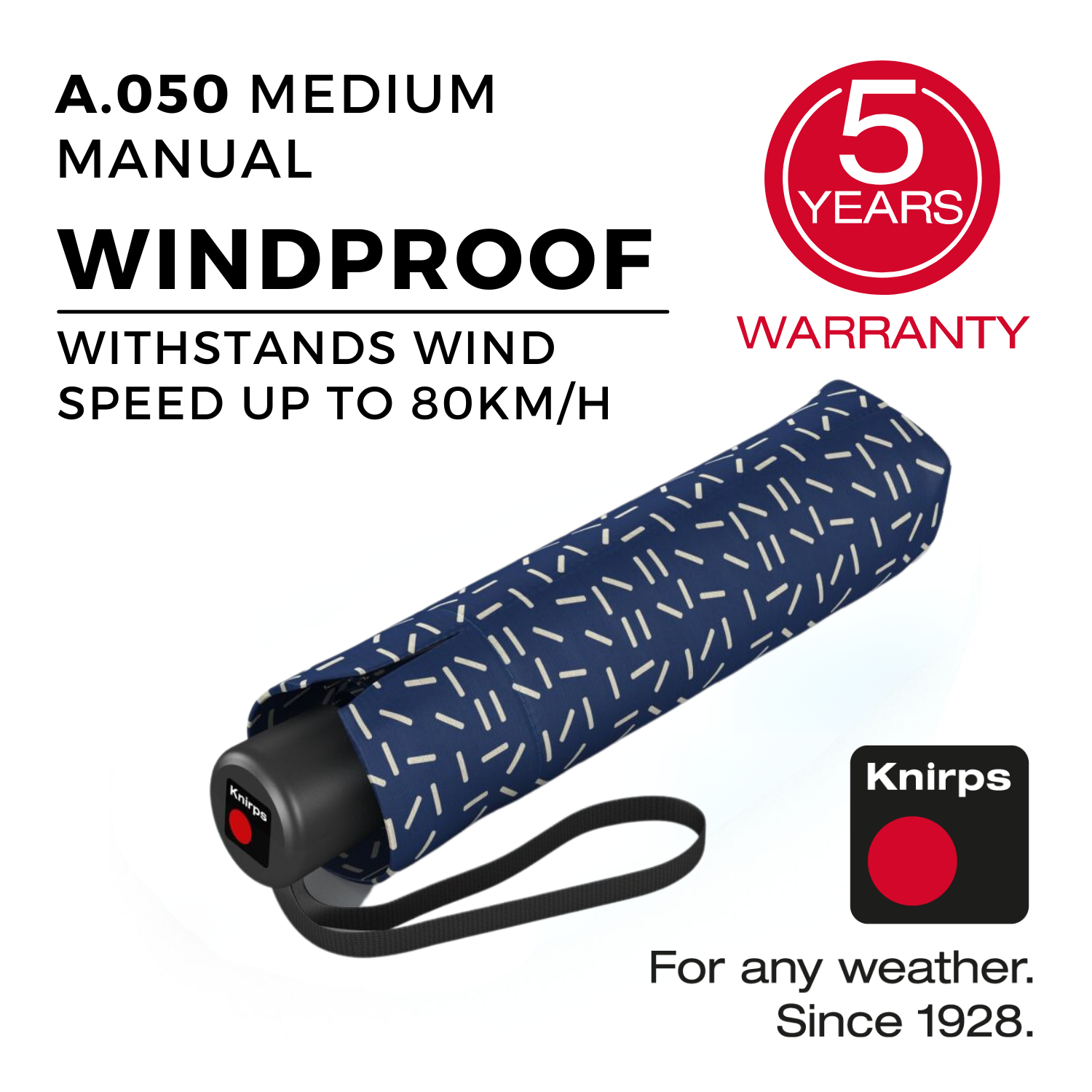 Knirps A.050 Medium Manual Umbrella 2