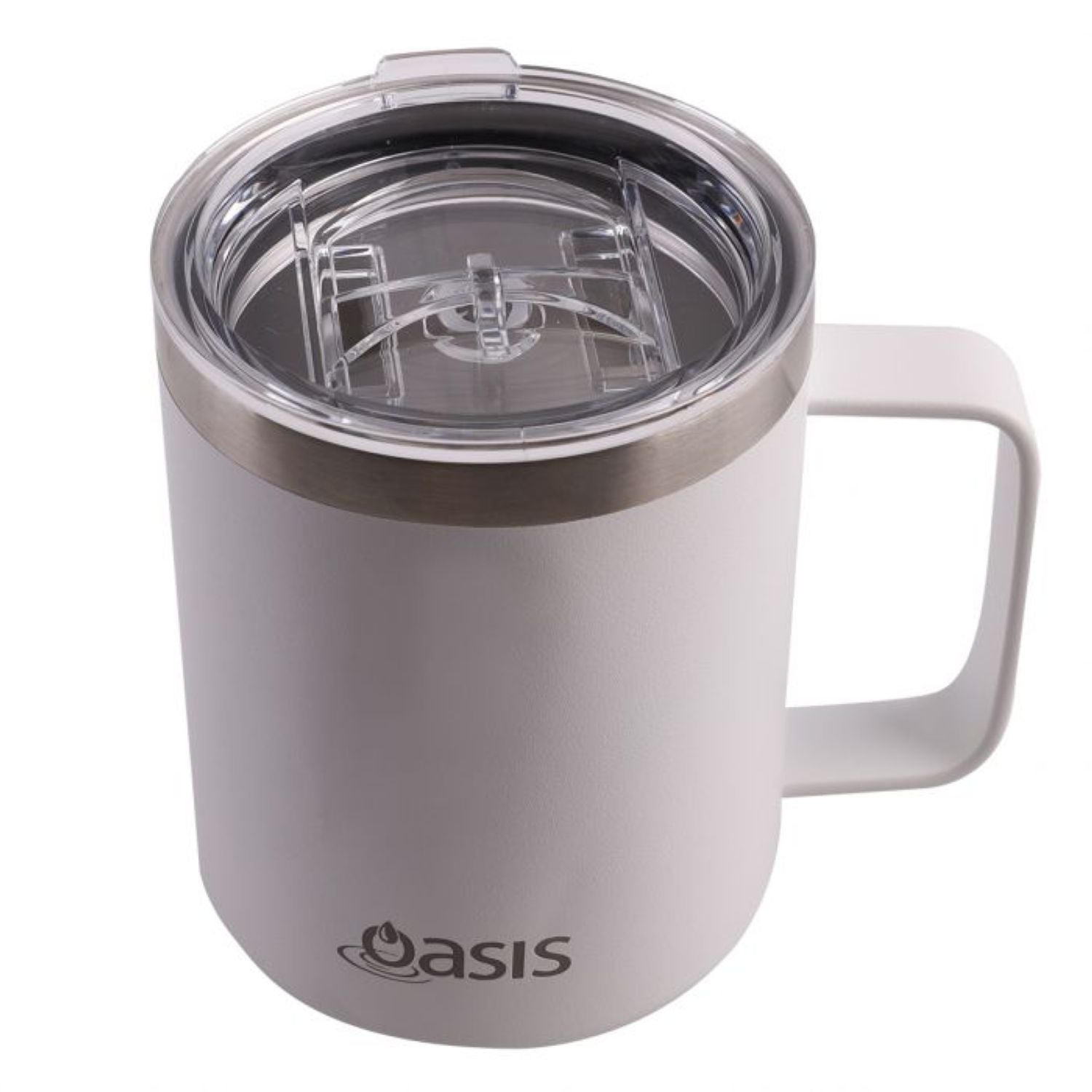 Oasis Stainless Steel Insulated Mug with Lid 400ML