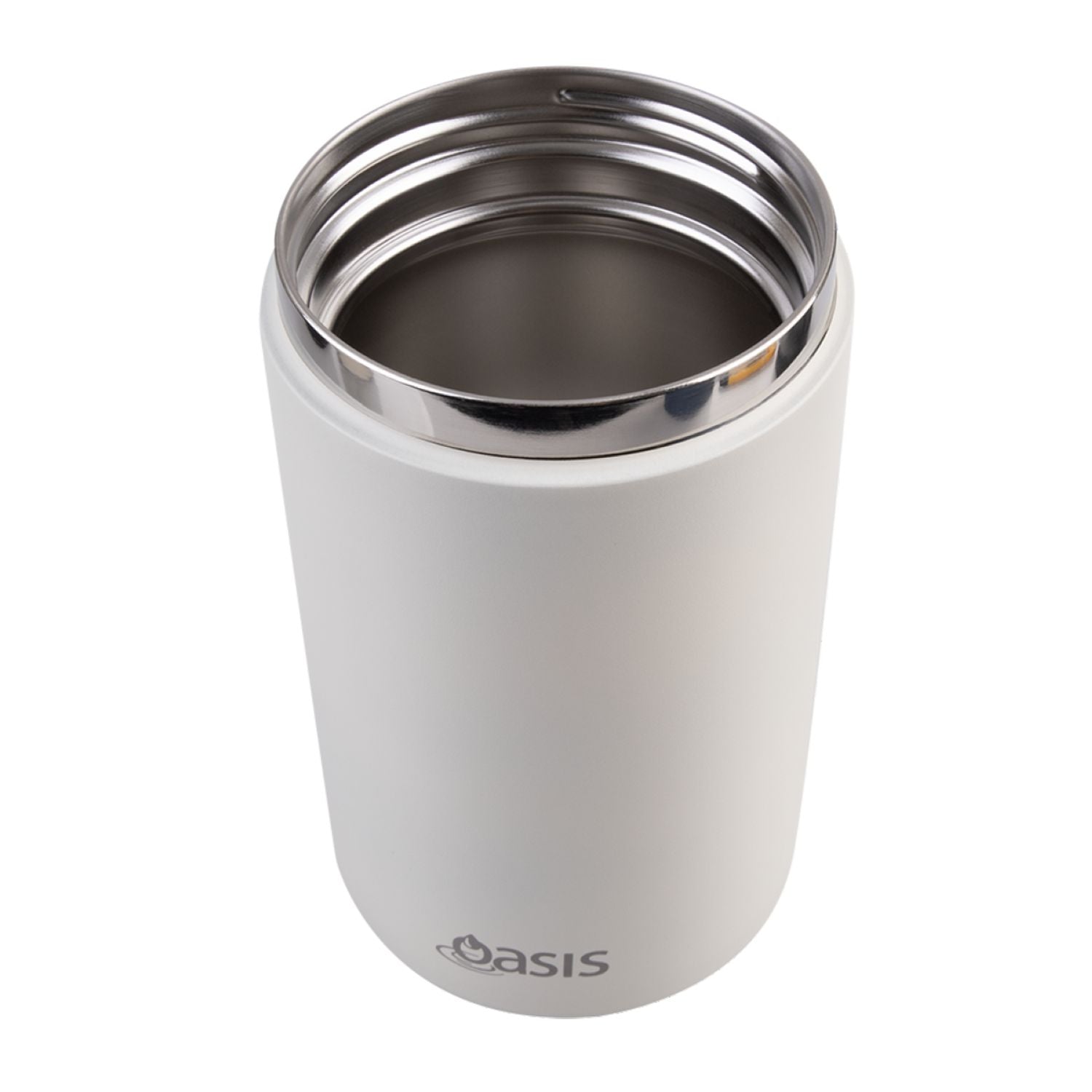 Oasis Stainless Steel Insulated Dual Compartment Food Flask with Handle 700ML