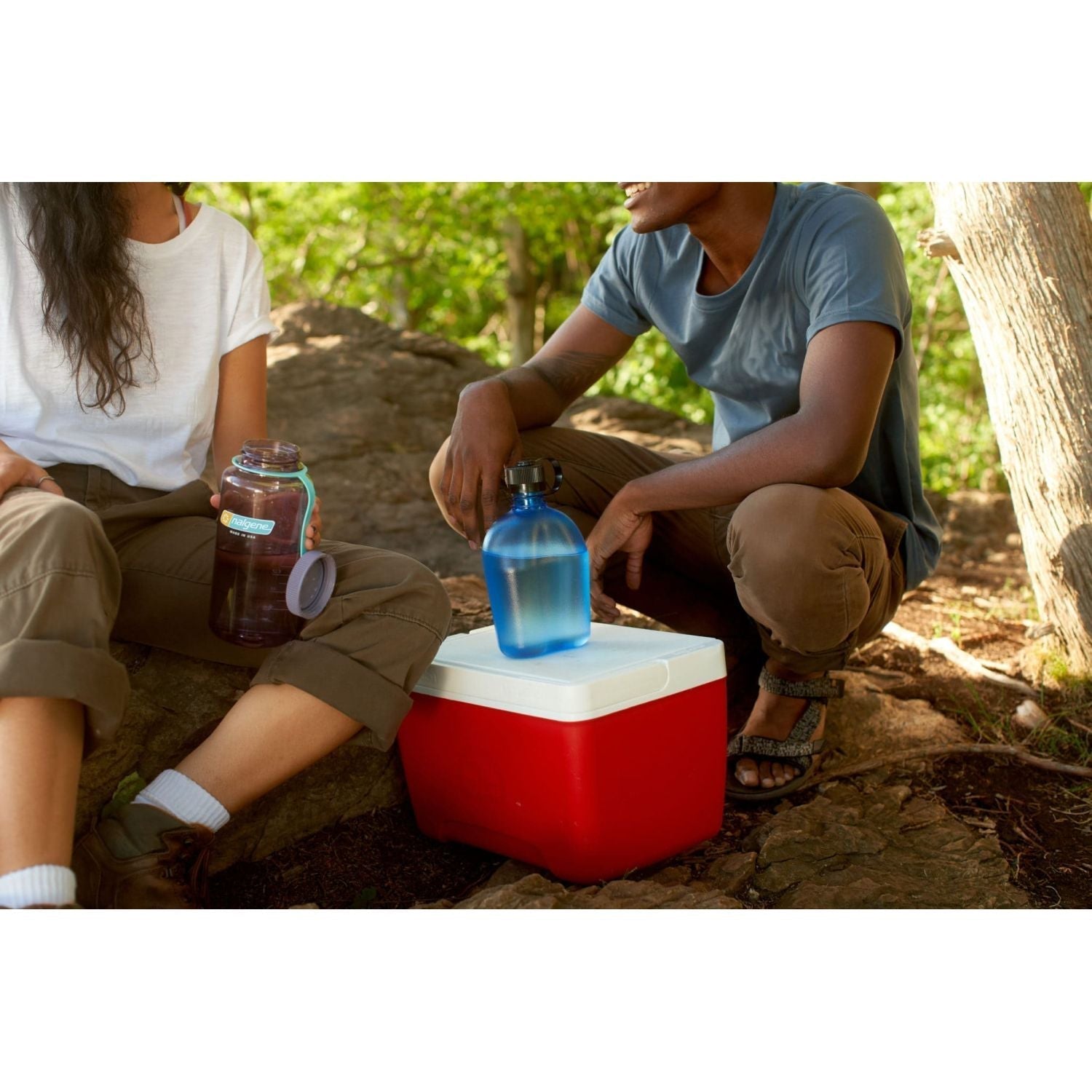 Nalgene 32oz Oasis Canteen Bottle Sustain (SA)