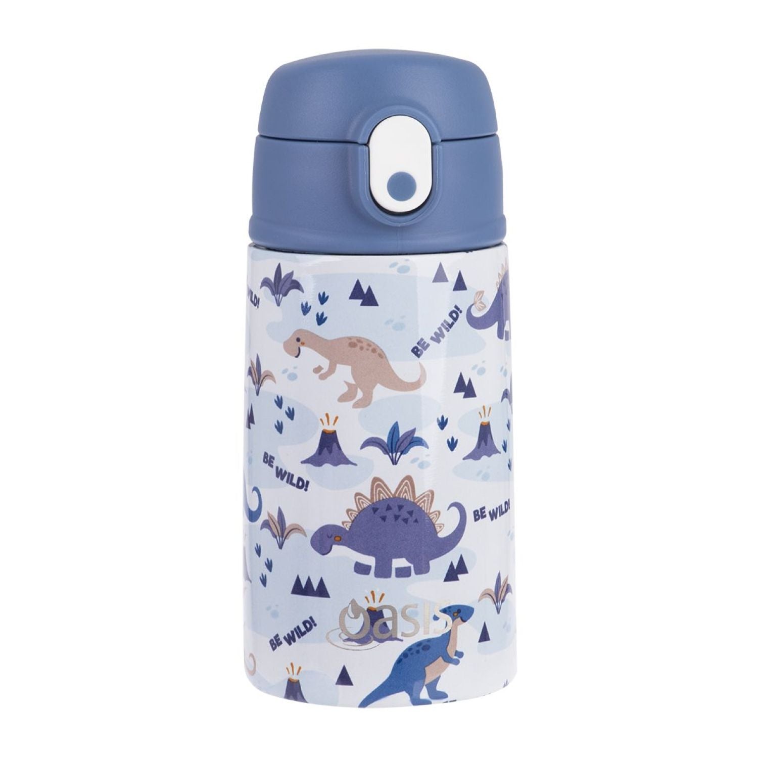 Oasis Kids Water Bottle with Sipper Silicone Straw 400ML