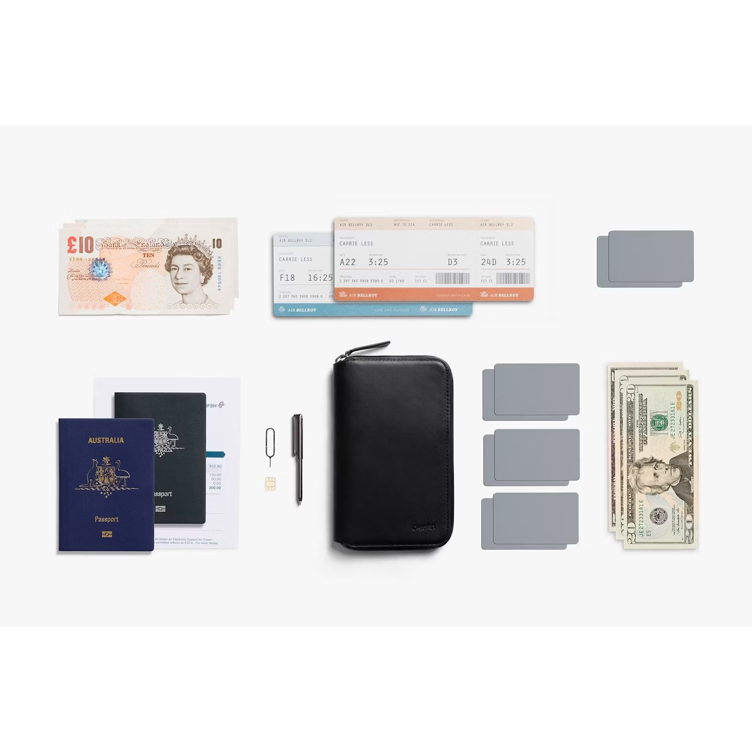 Bellroy Travel Folio (Second Edition) - Carryology Essential Edition