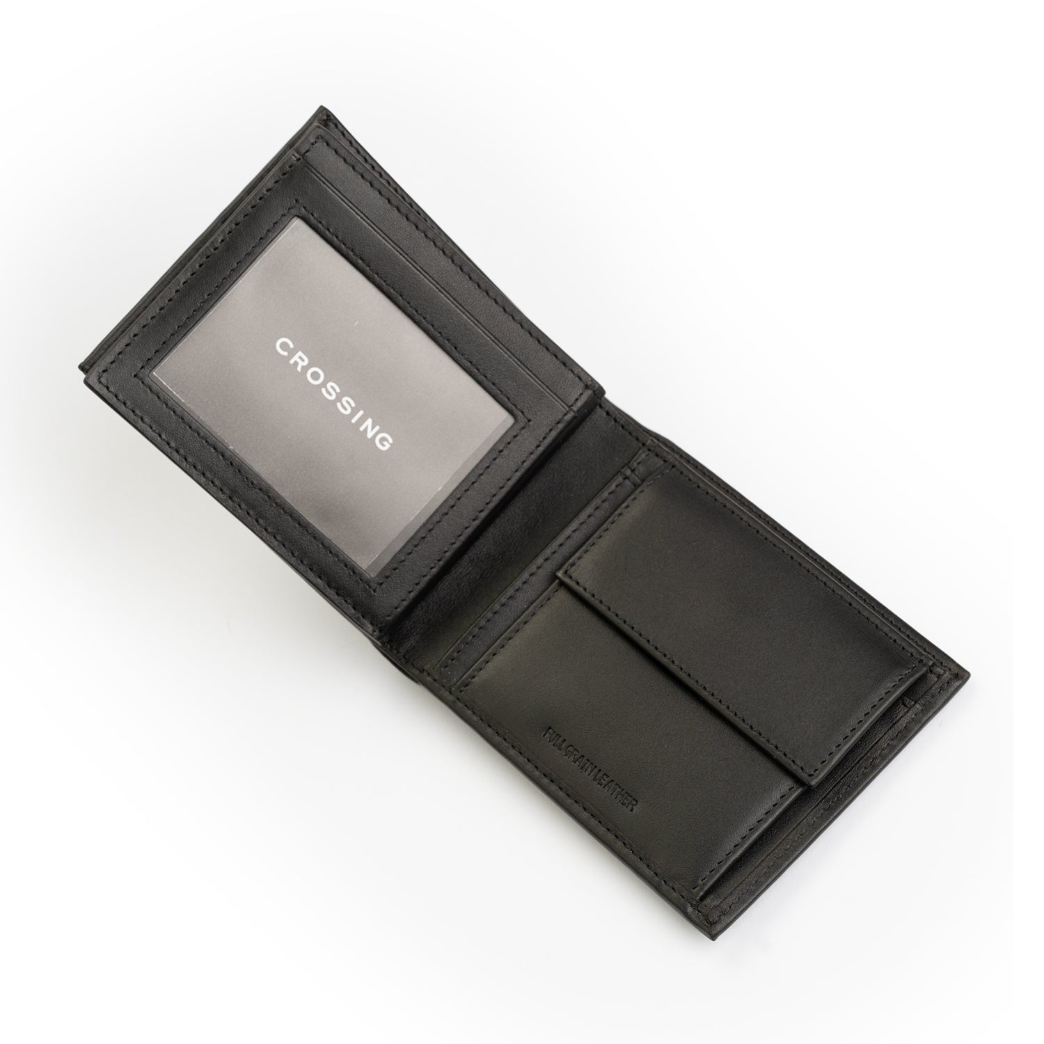 Crossing Sydney Bi-Fold Leather Wallet With Flap And Coin Pouch