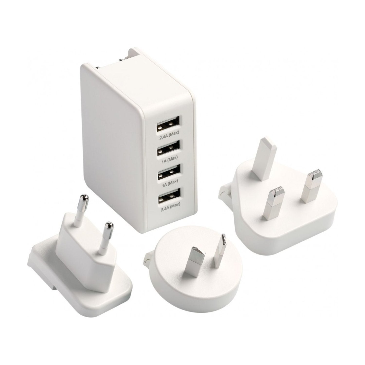 Go Travel Worldwide USB Charger (4 Ports) | Travel Accessories, Travel Necessities | Go Travel