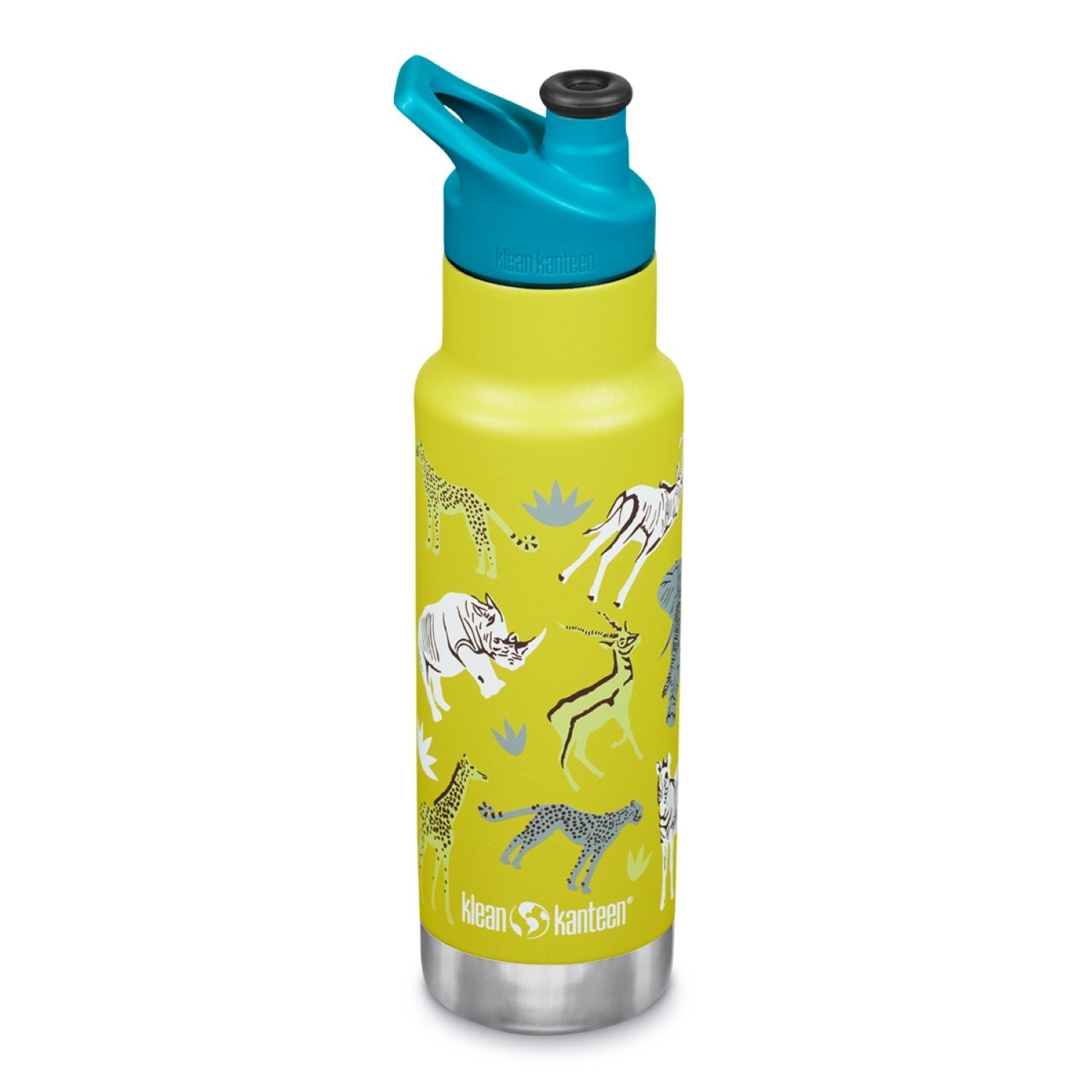 Klean Kanteen Insulated Kid Classic 12oz Water Bottle (with Kid Sport Cap) | Klean Kanteen