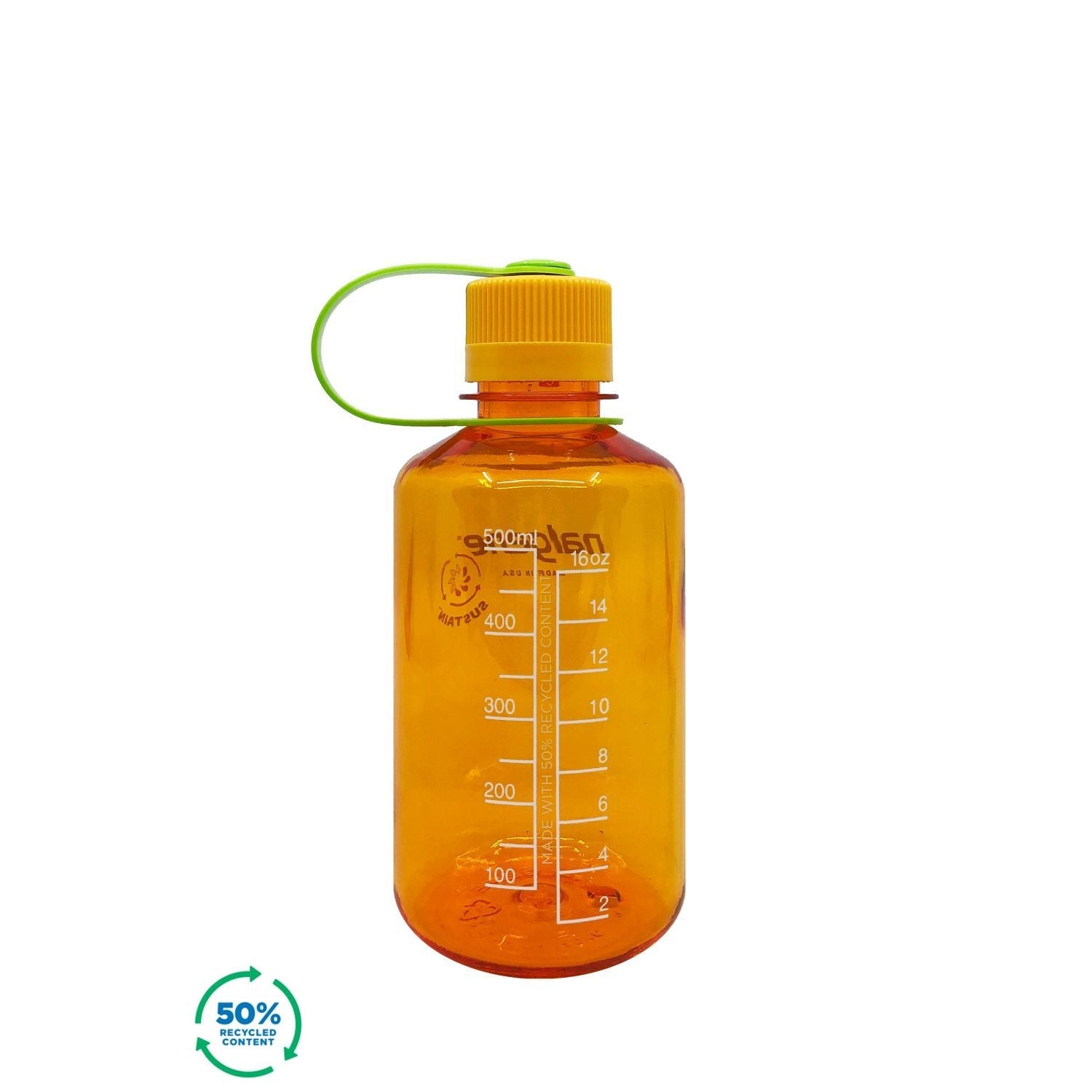 Nalgene 16oz Narrow Mouth Water Bottle (Plain)
