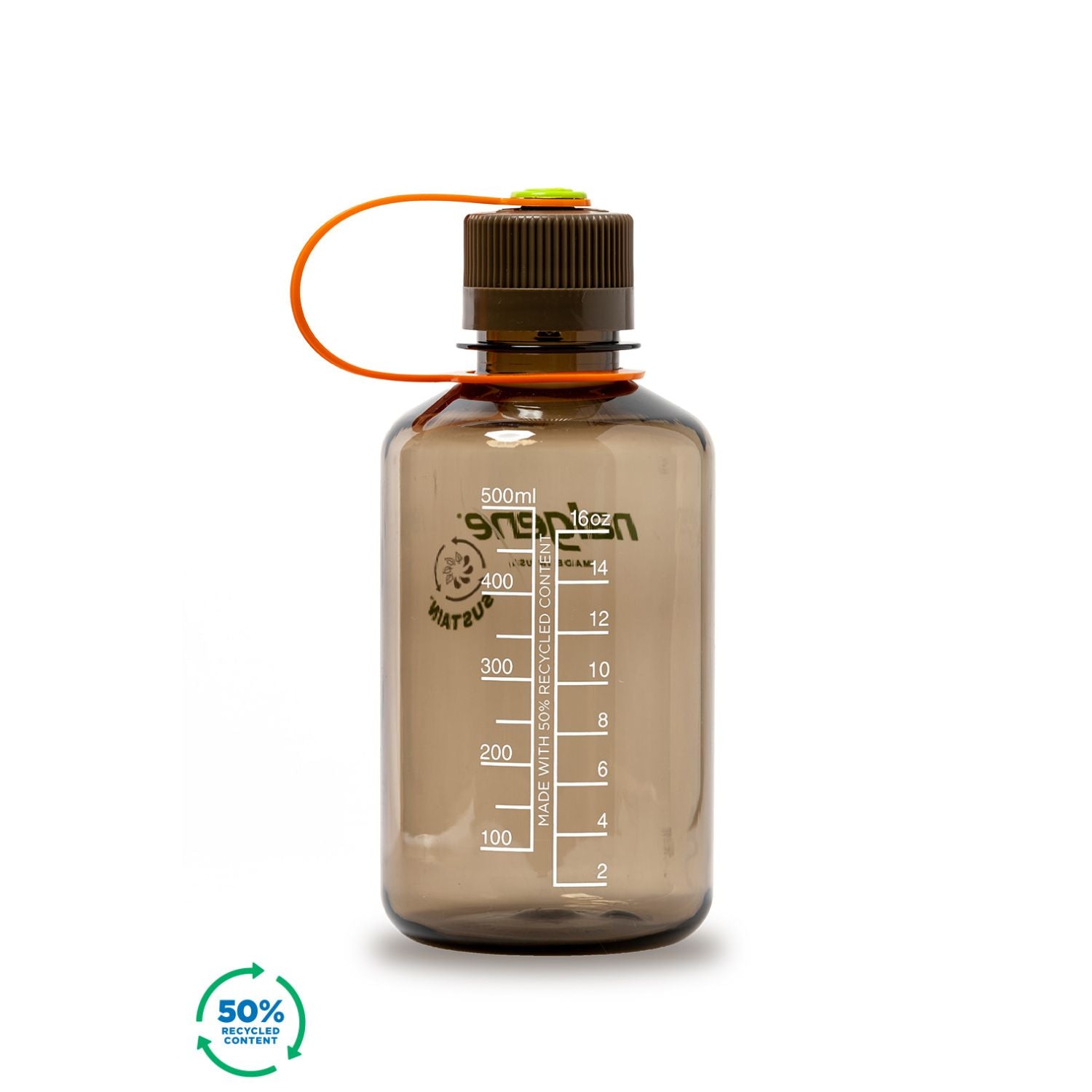 Nalgene 16oz Narrow Mouth Water Bottle (Plain)