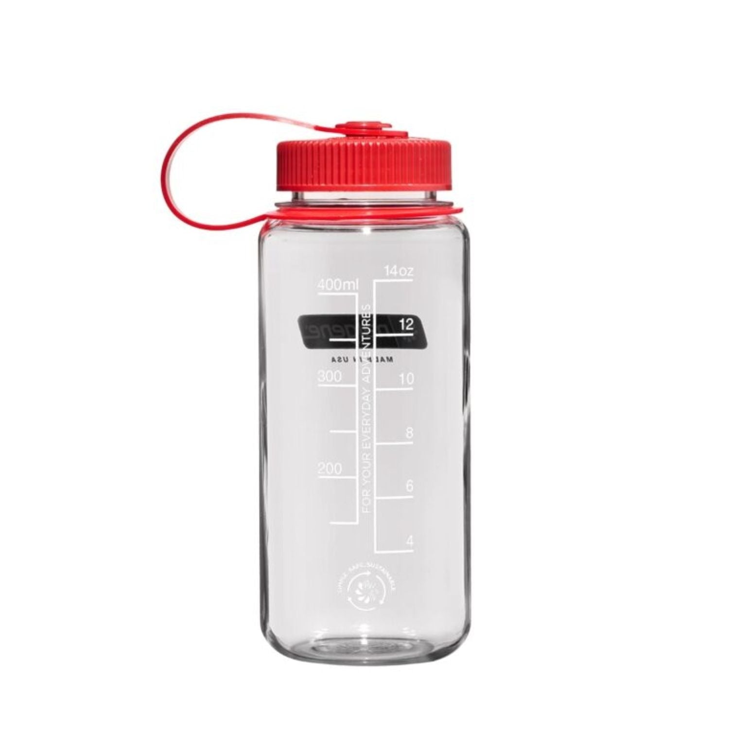 Nalgene 16oz Wide Mouth Sustain Water Bottle (Plain)