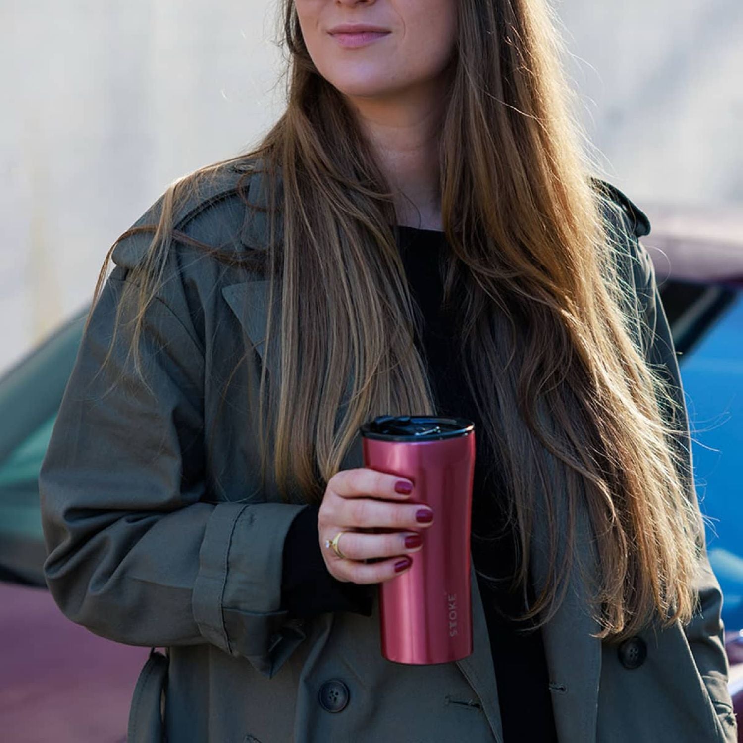 STTOKE Urban Leakproof Ceramic Insulated Cup 12oz