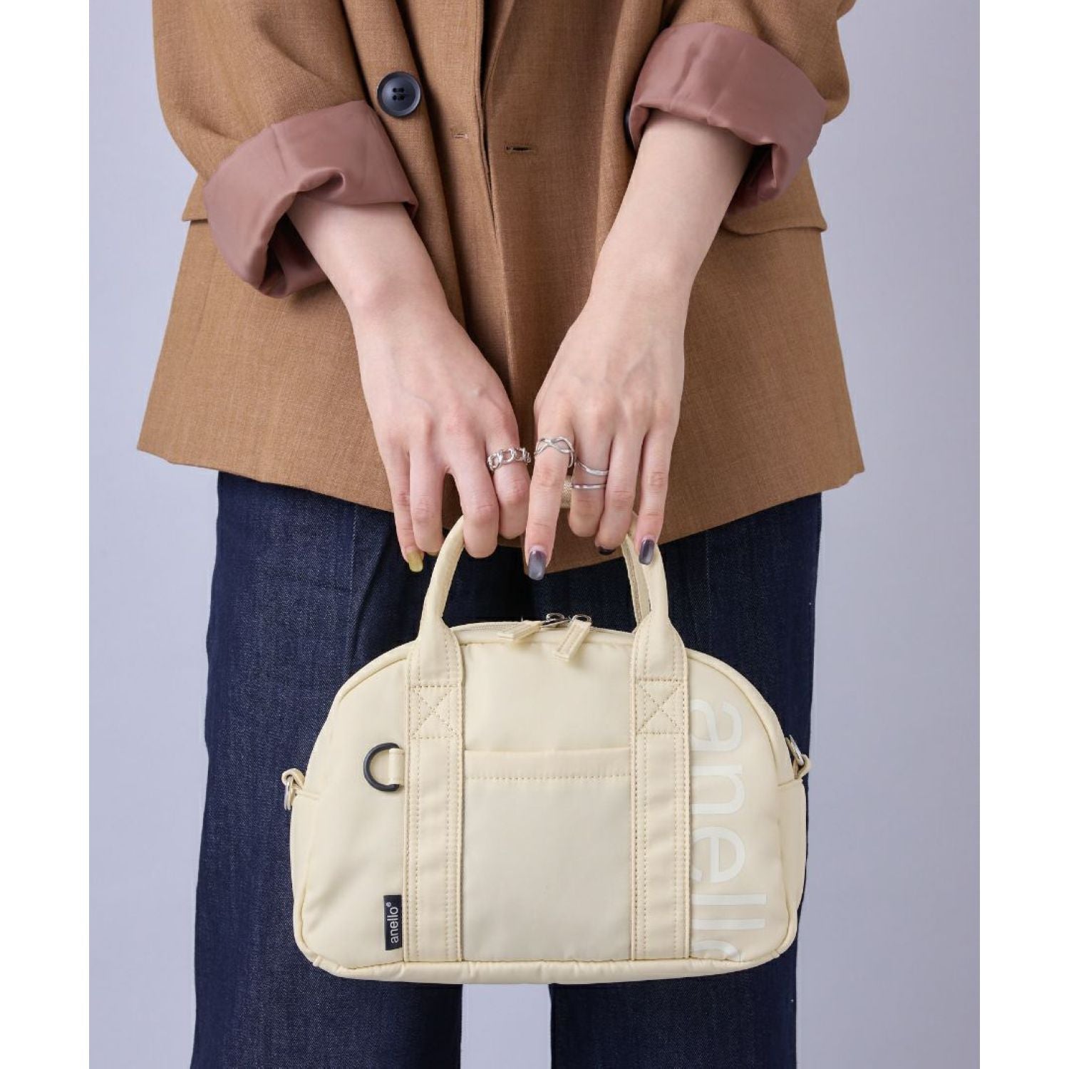 Anello Alf 2Way Mini Boston Bag