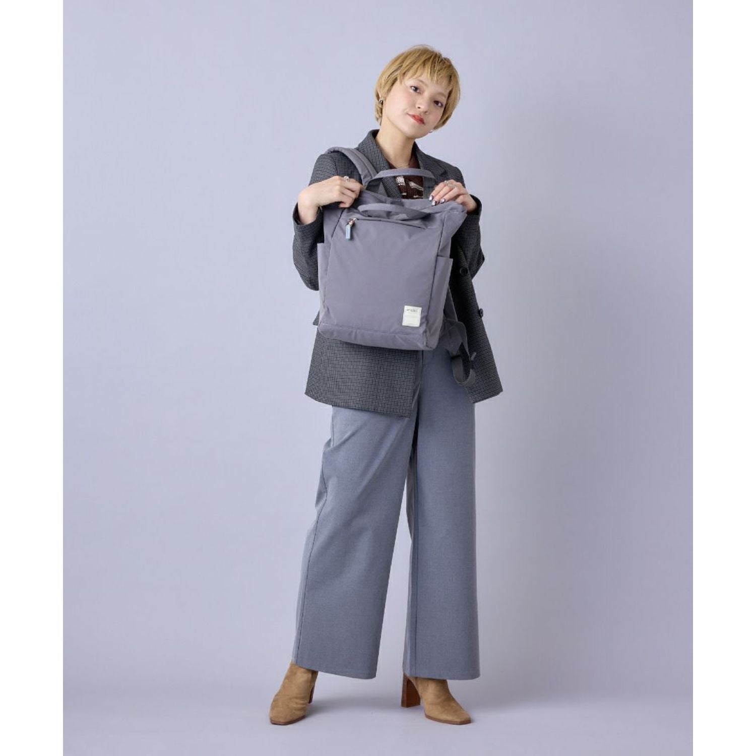 Anello Circle Tote Backpack