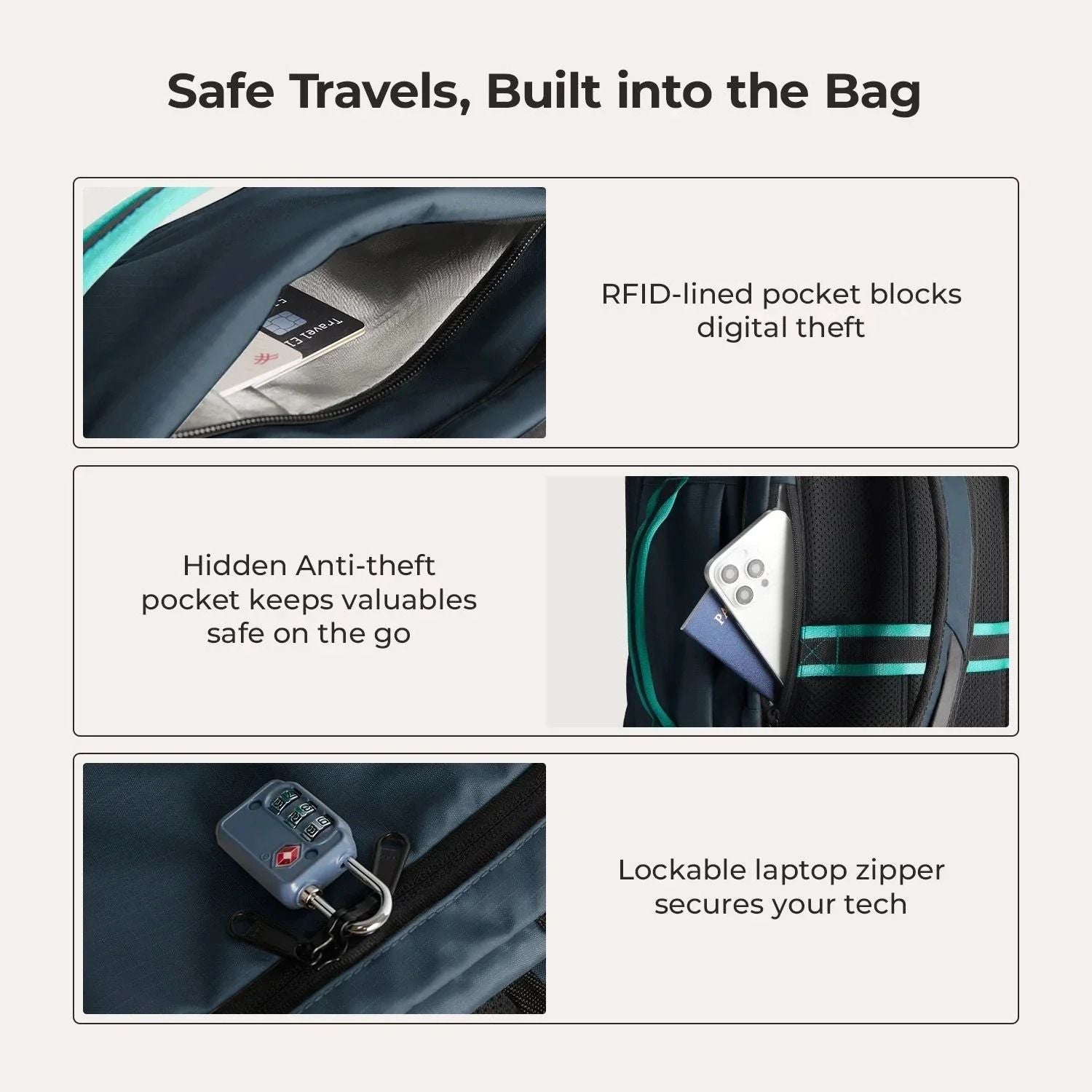 Bagsmart Blast Pro Quick Access Carry On Travel Backpack 40L