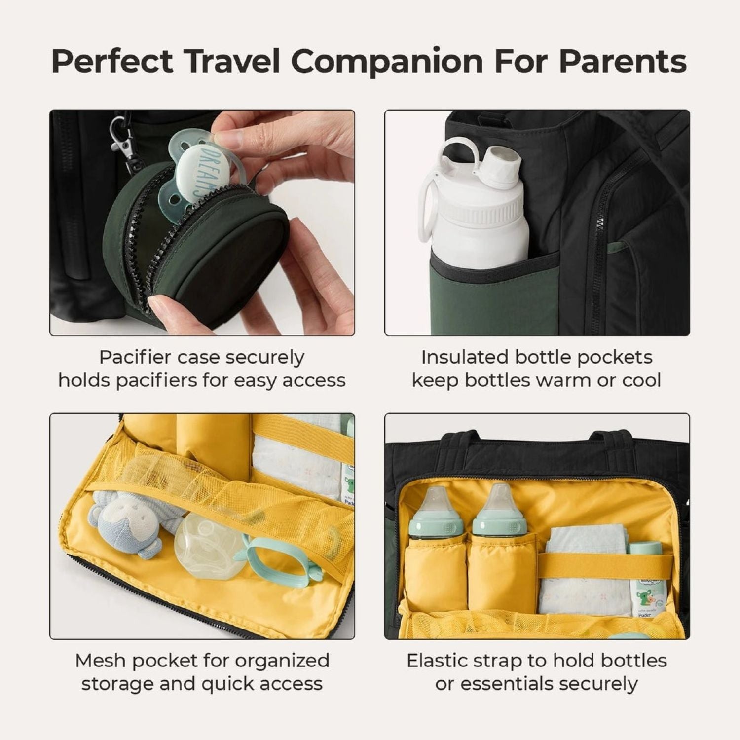 Bagsmart Paz Diaper Tote 25L