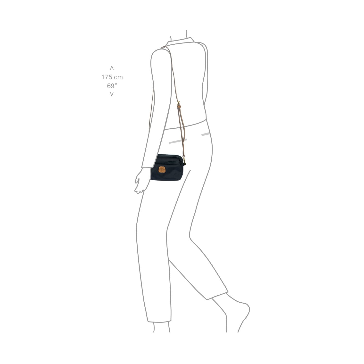 BRIC'S Small Travel Shoulder Bag