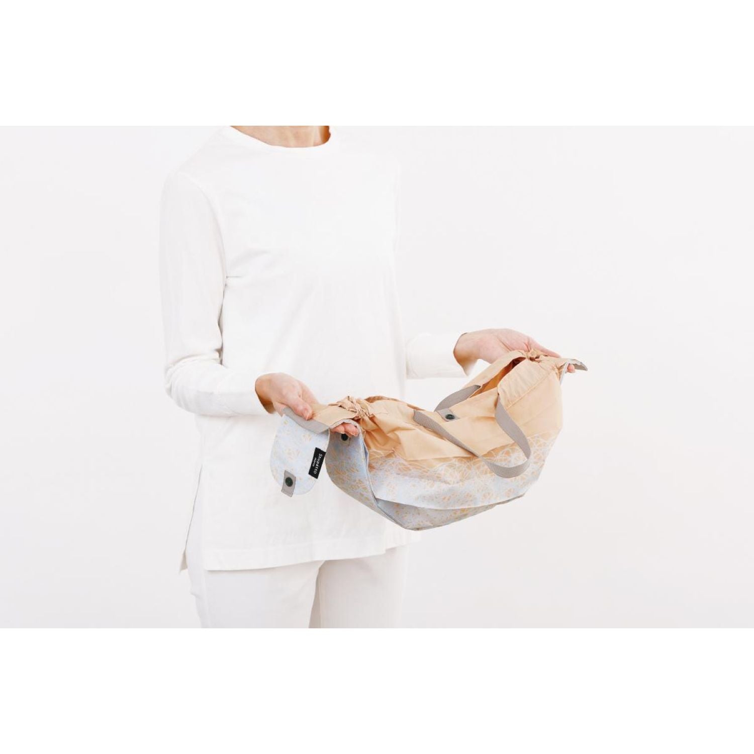 Shupatto X Travel Nostalgia Foldable Tote Medium