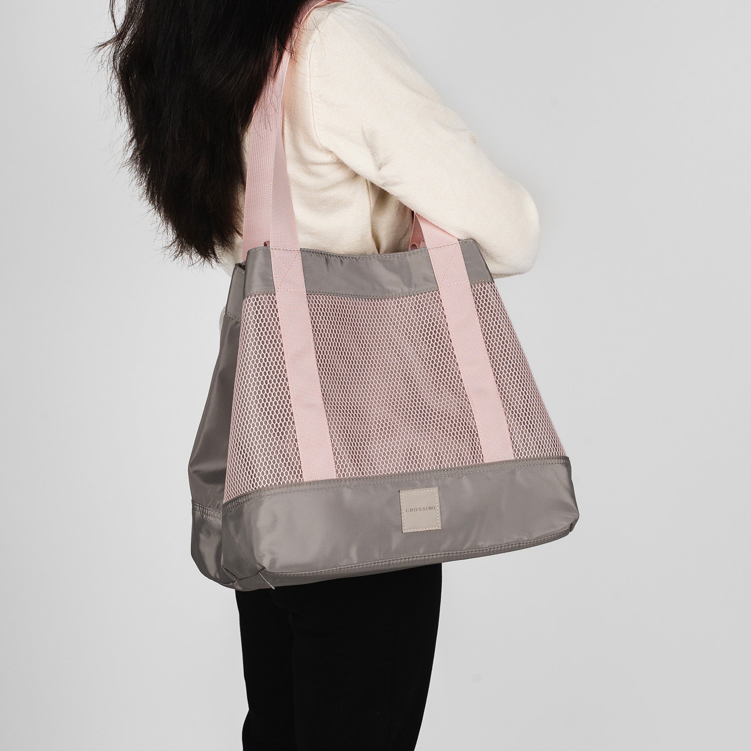 Crossing Meg Dual Carry Mesh Tote Bag