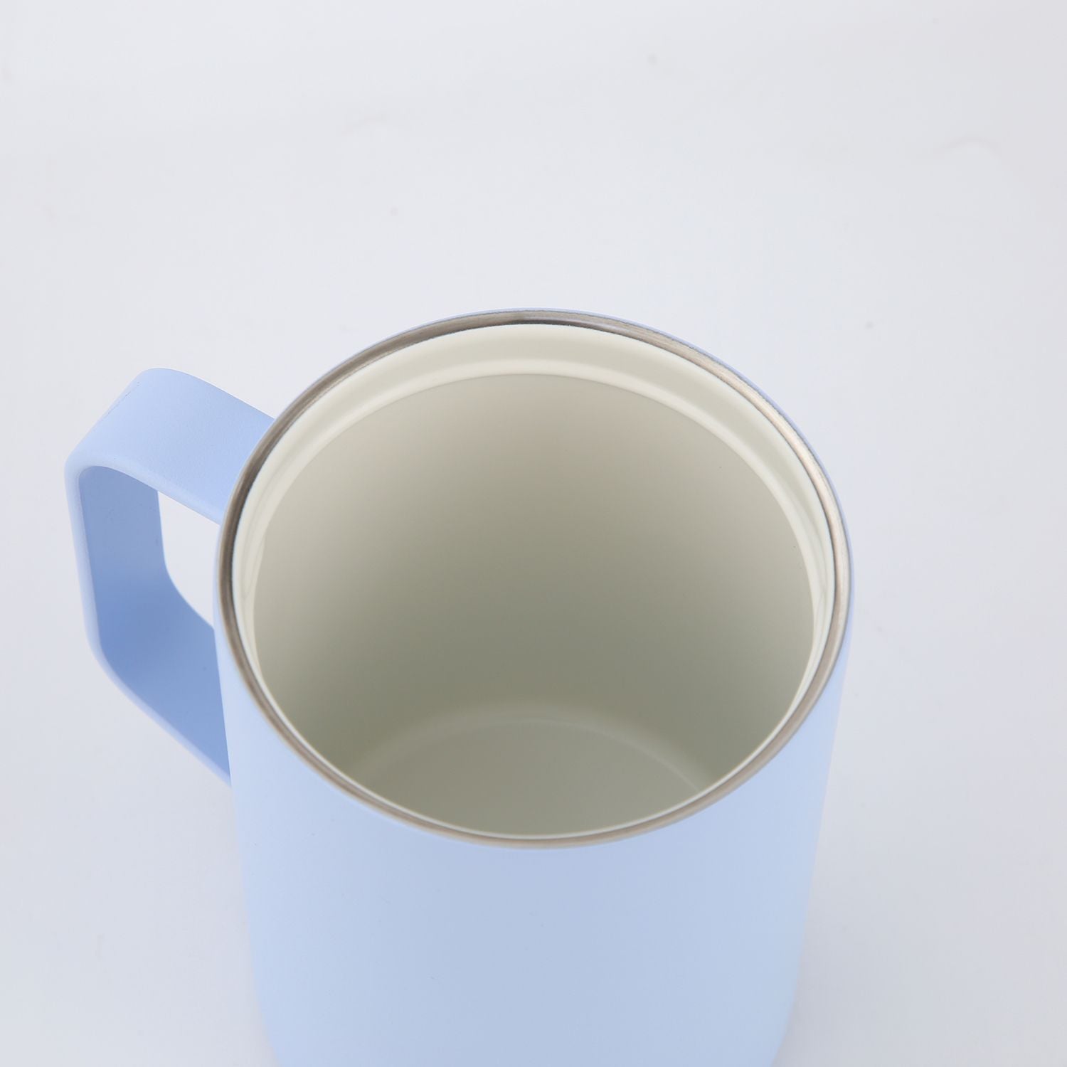 Crossing Neo V2 Insulated S/S Leakproof Lid Ceramic Mug W Handle And Silicone Base 400ml