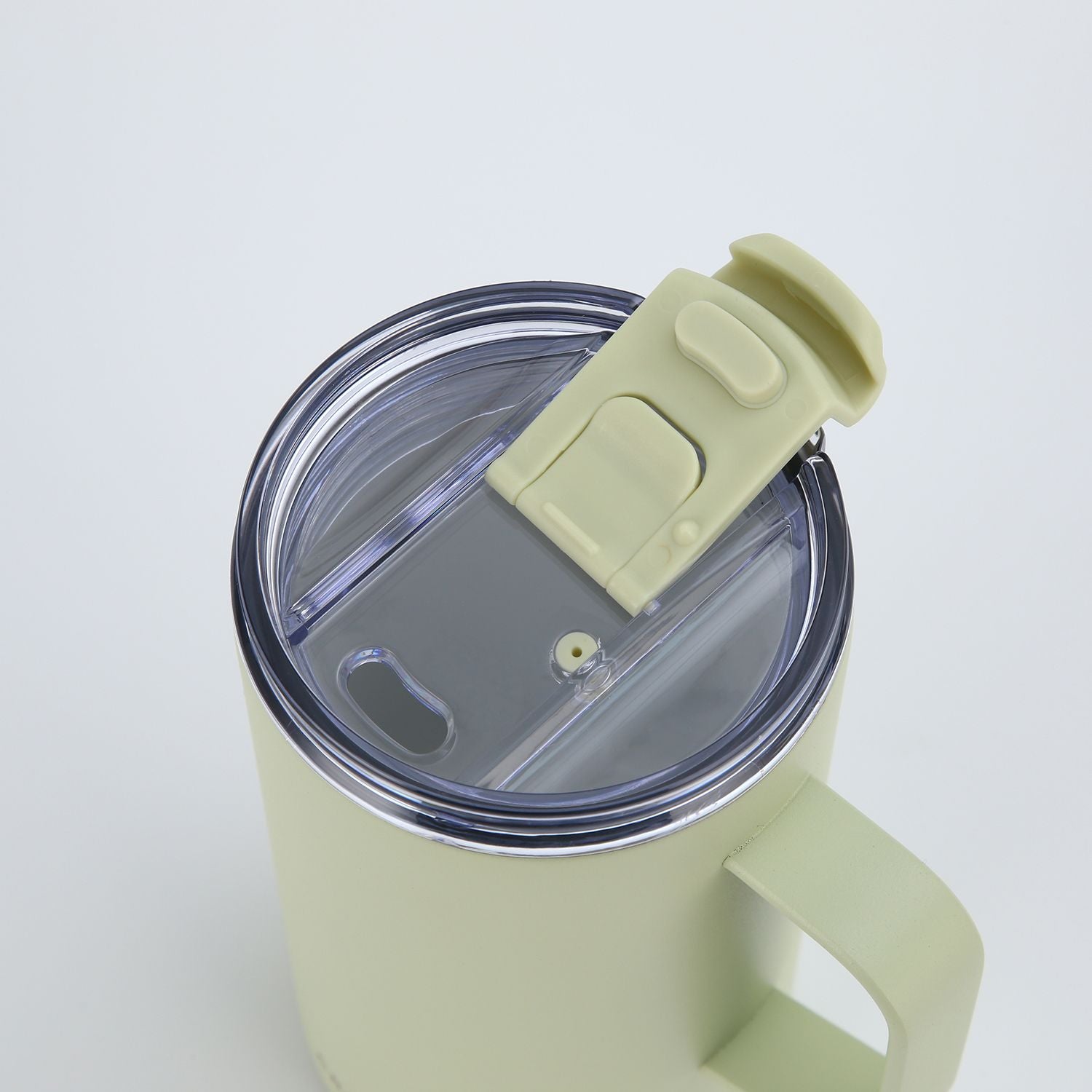 Crossing Neo V2 Insulated S/S Leakproof Lid Ceramic Mug W Handle And Silicone Base 500ml