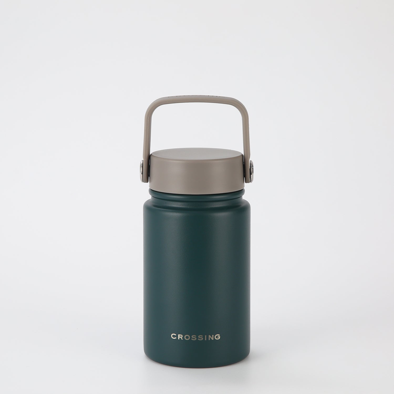 Crossing Urban Ceramic S/S Insulated Flat Cap Bottle With Handle 400ml