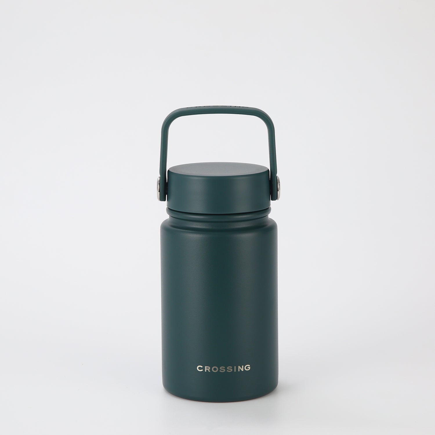 Crossing Urban Ceramic S/S Insulated Flat Cap Bottle With Handle 400ml
