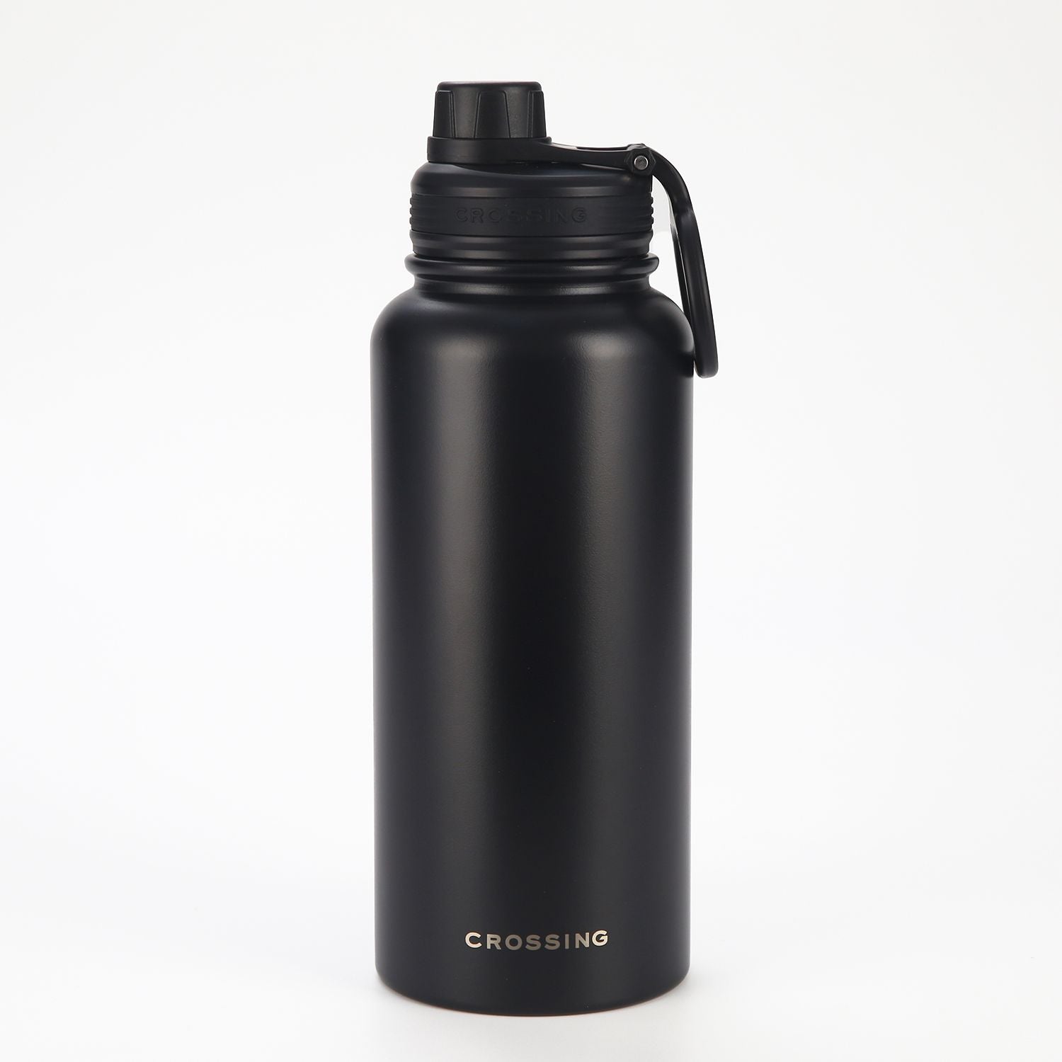 Crossing Urban Ceramic S/S Insulated Screw Cap Sports Bottle With Handle 1000ml