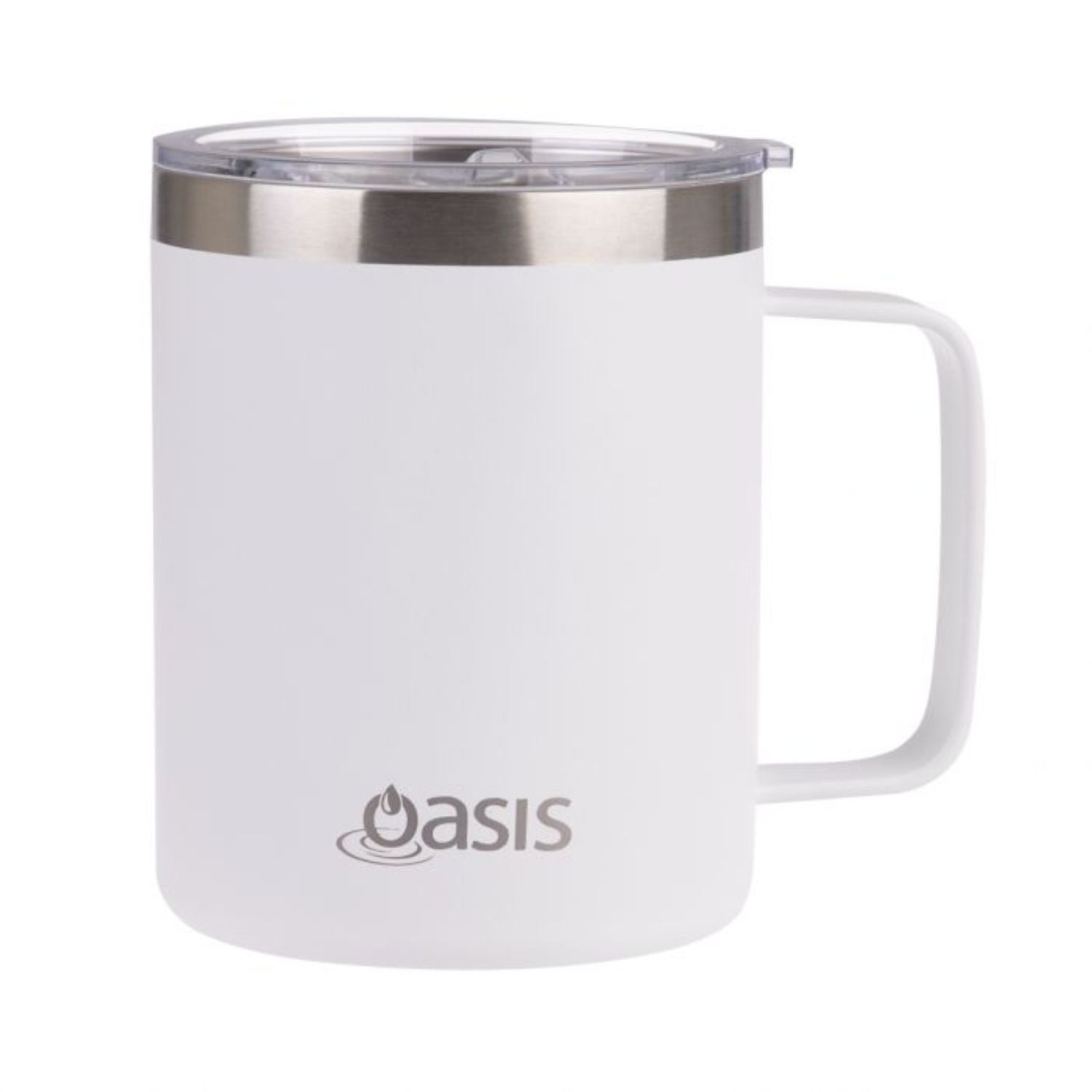 Oasis Stainless Steel Insulated Mug with Lid 400ML | Oasis Bottles