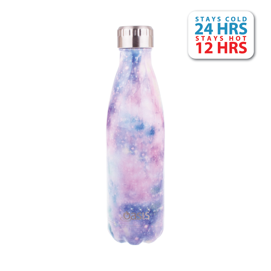 Oasis Stainless Steel Insulated Water Bottle 500ML (Printed)