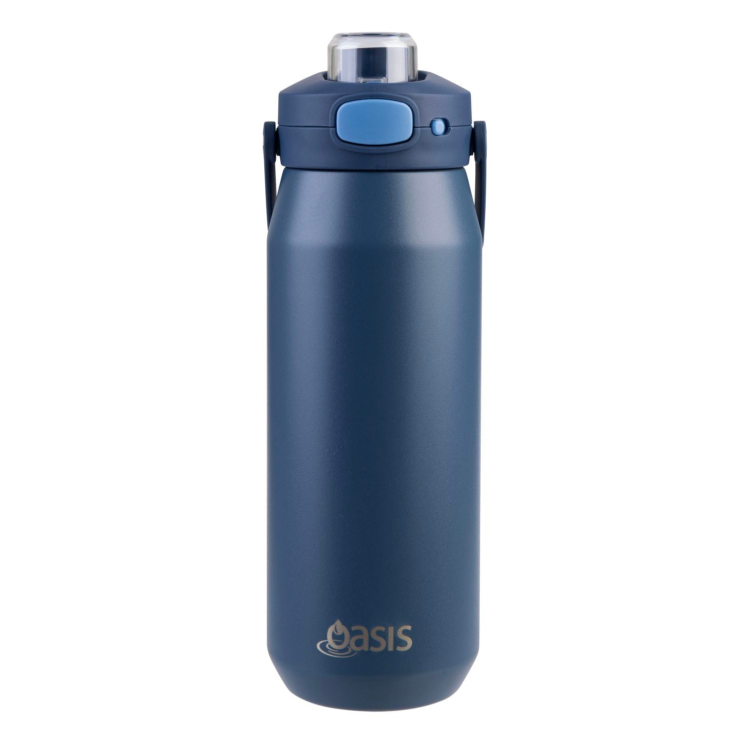 Oasis Ceramic Stainless Steel Triple Wall Capri Quick Release Drink Bottle 750ML