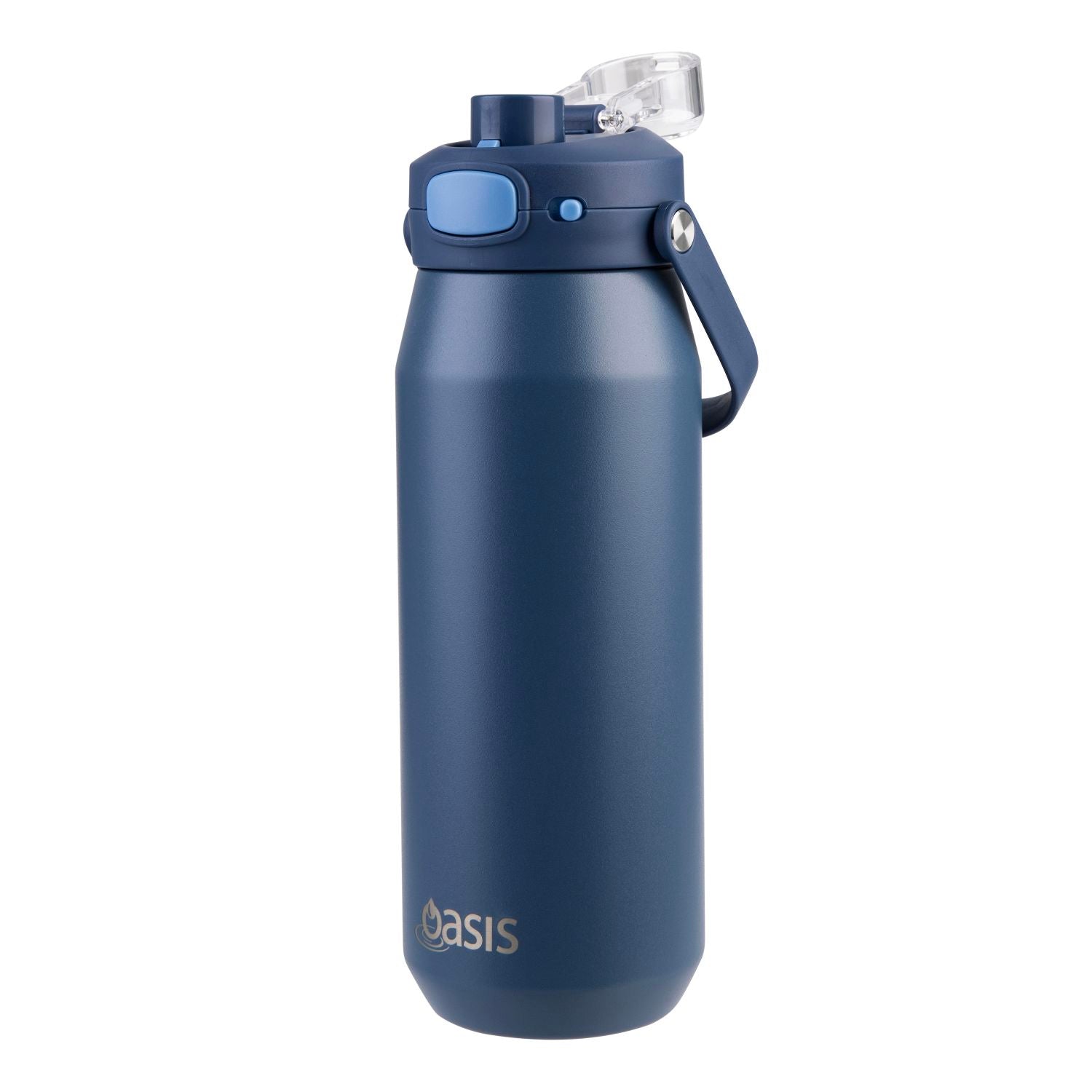 Oasis Ceramic Stainless Steel Triple Wall Capri Quick Release Drink Bottle 750ML
