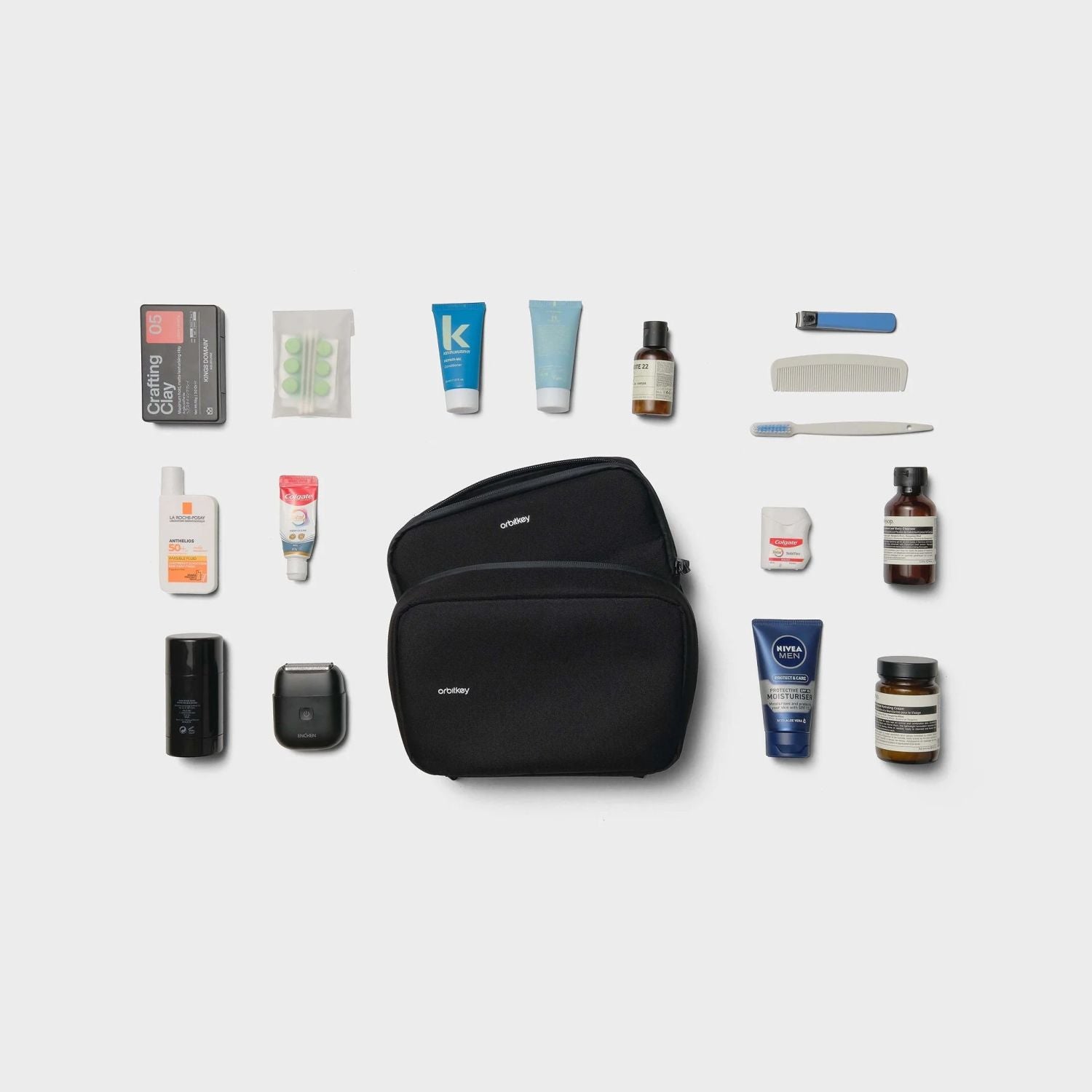 Orbitkey 2-In-1 Toiletry Pouch