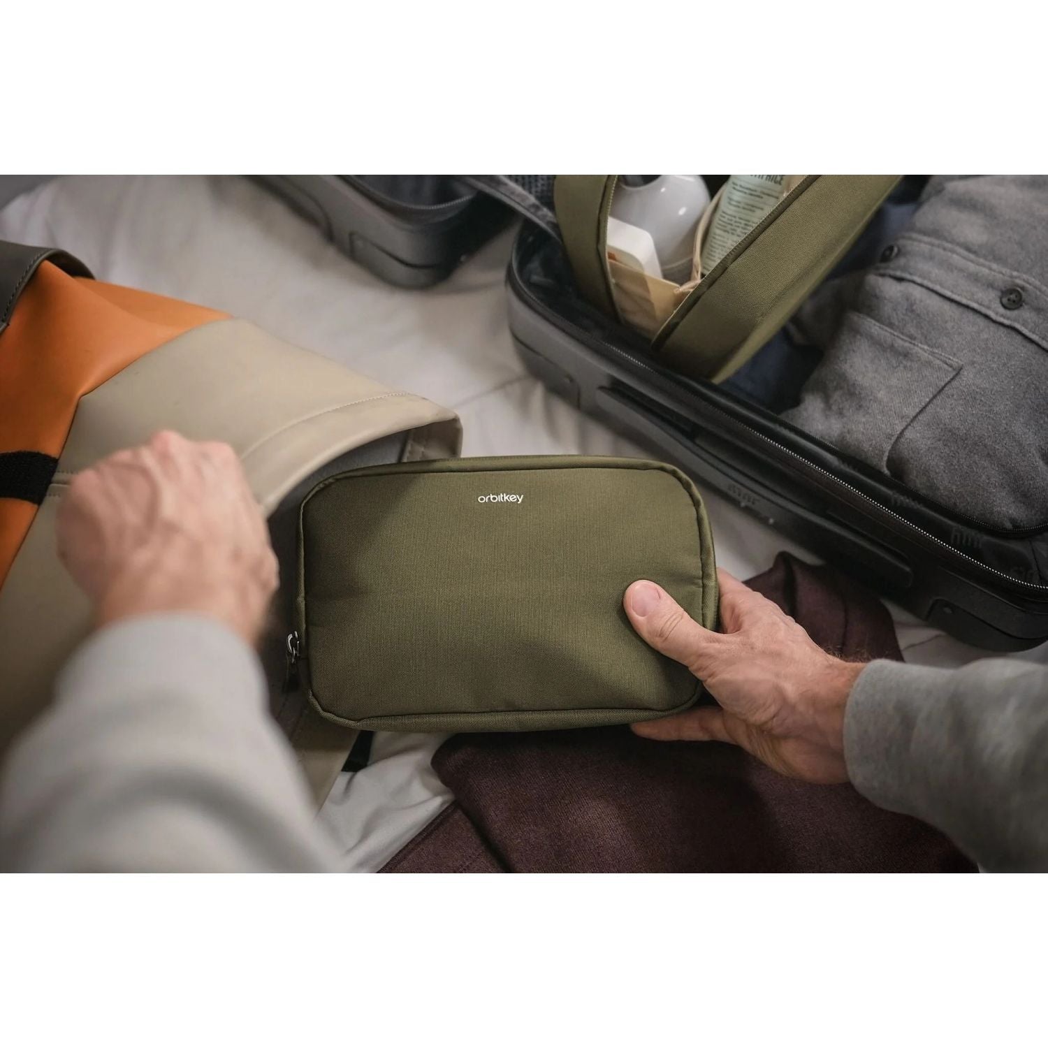 Orbitkey 2-In-1 Toiletry Pouch