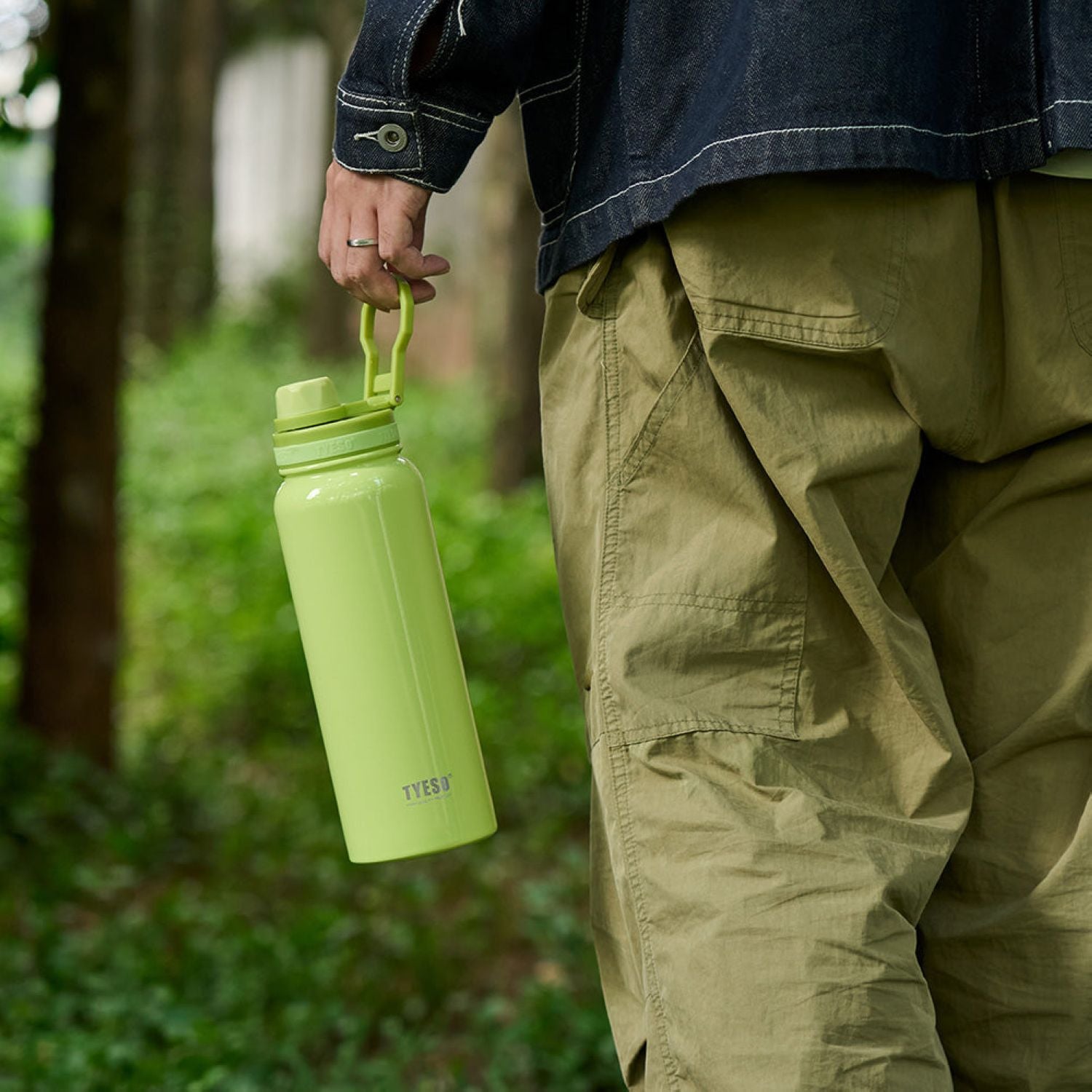 Tyeso Aeris Revive (Glossy) S/S Vacuum Insulated Bottle With Handle 750ML