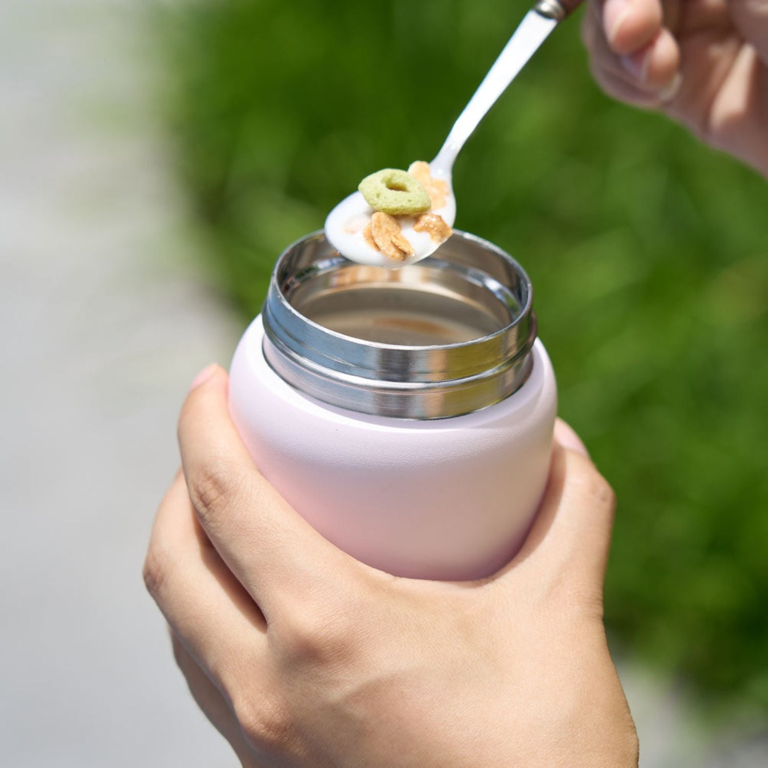 Tyeso Mellow Wide Mouth Inner S/S 316 Vacuum Insulated Food Jar 280ML - White