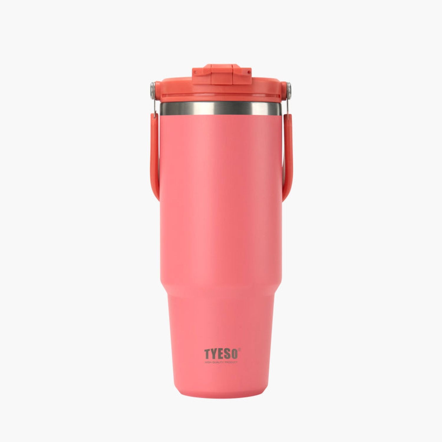 Tyeso Roam 2.0 Leakproof 2 In 1 Sip & Straw Lid S/S Vacuum Insulated Tumbler With Handle 1200ML
