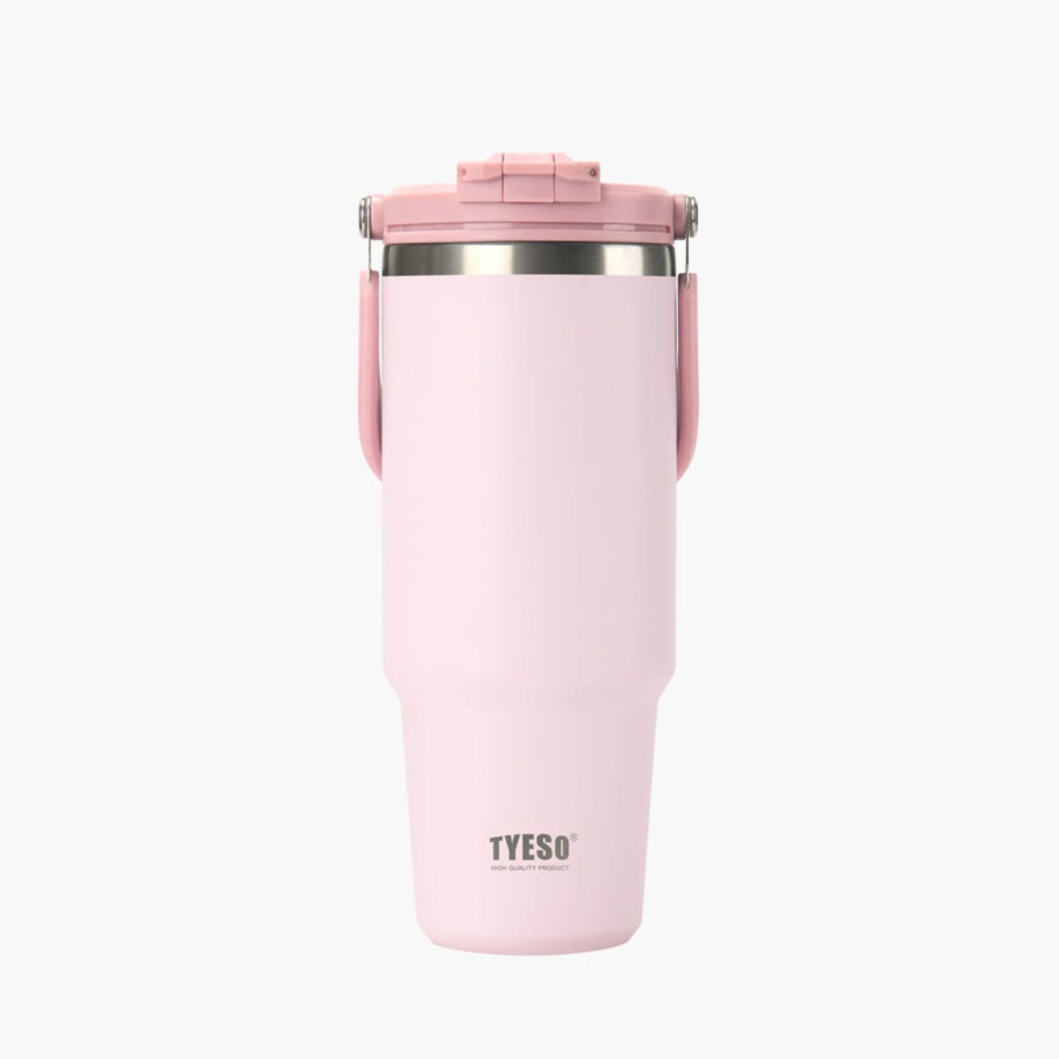 Tyeso Roam 2.0 Leakproof 2 In 1 Sip & Straw Lid S/S Vacuum Insulated Tumbler With Handle 1200ML