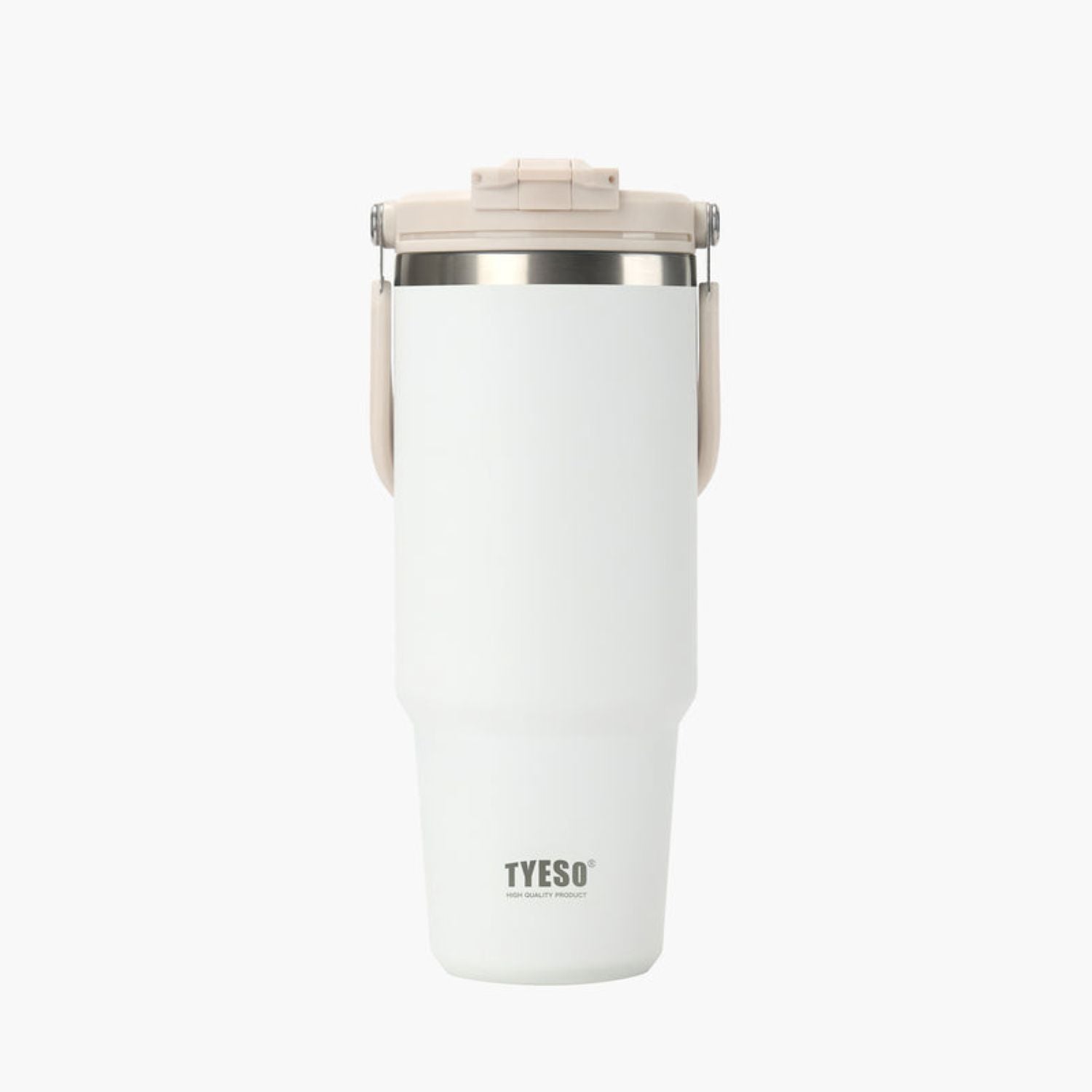 Tyeso Roam 2.0 Leakproof 2 In 1 Sip & Straw Lid S/S Vacuum Insulated Tumbler With Handle 1200ML